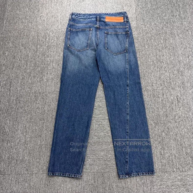 Loewe Loewe Leather Patch Denim Pants Size US 36 / EU 52 - 2 Thumbnail