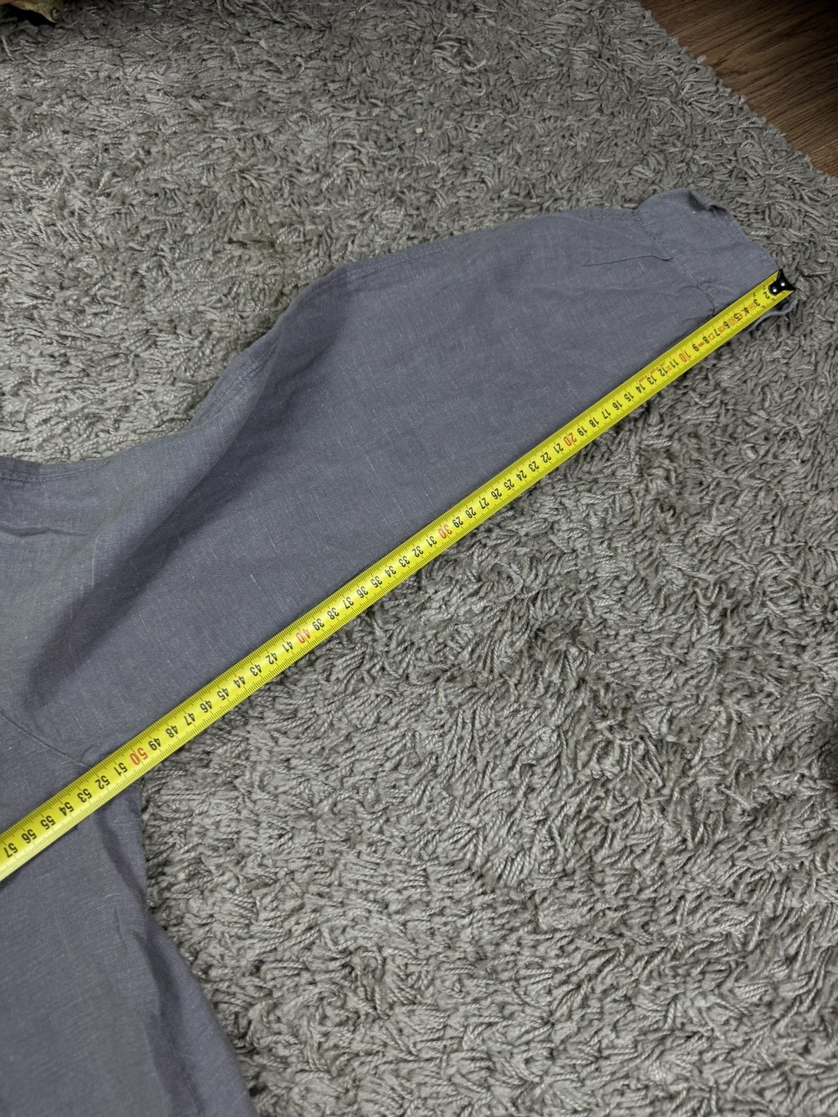Massimo Osti × Stone Island Lino shirt Stone Island SI original casual old money item Size US L / EU 52-54 / 3 - 8 Thumbnail