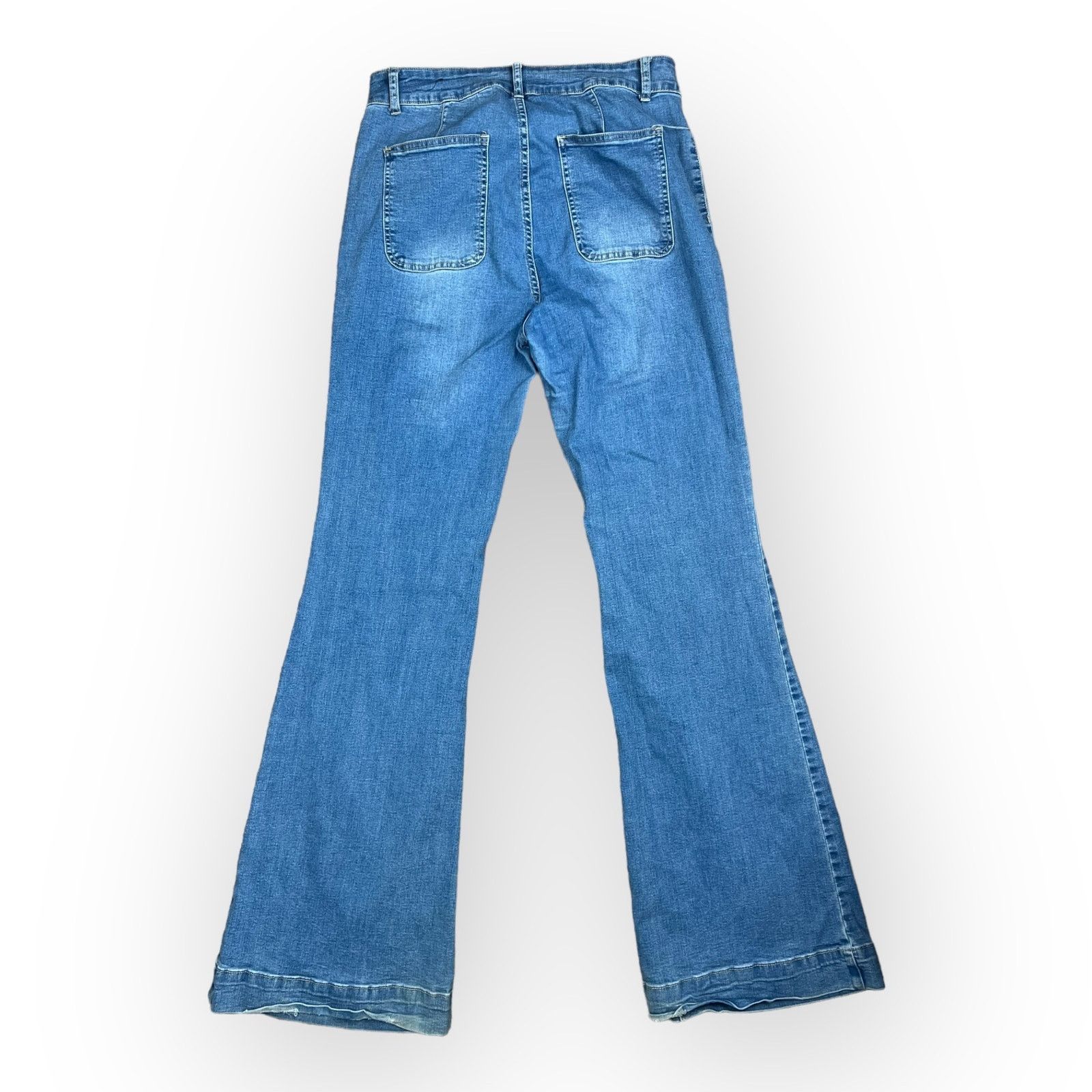 Kohl's Fashion Nova Paige High Rise Flared Jeans Size 29" - 6 Thumbnail