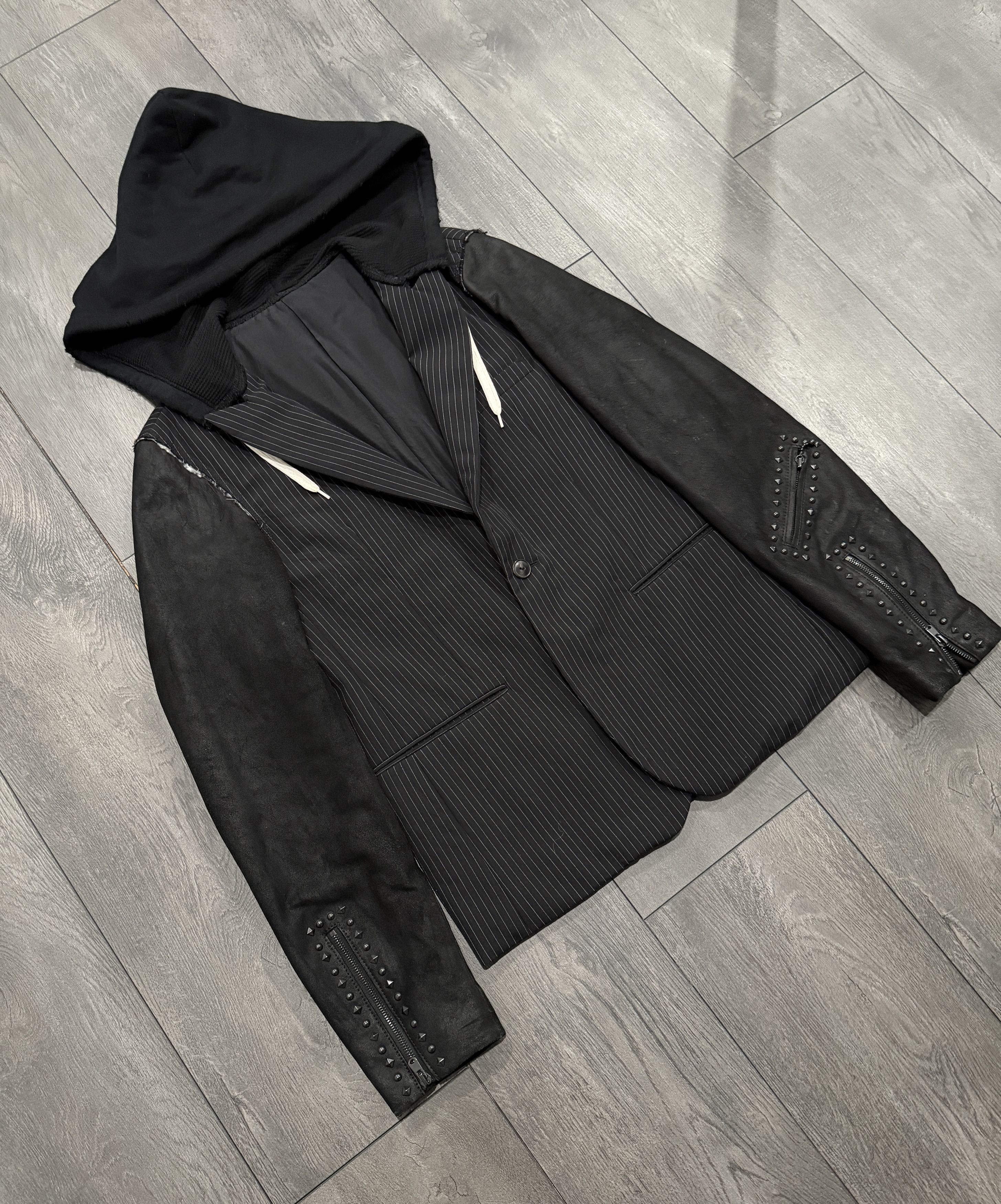 Number (N)ine AW05 Studded Hybrid Blazer