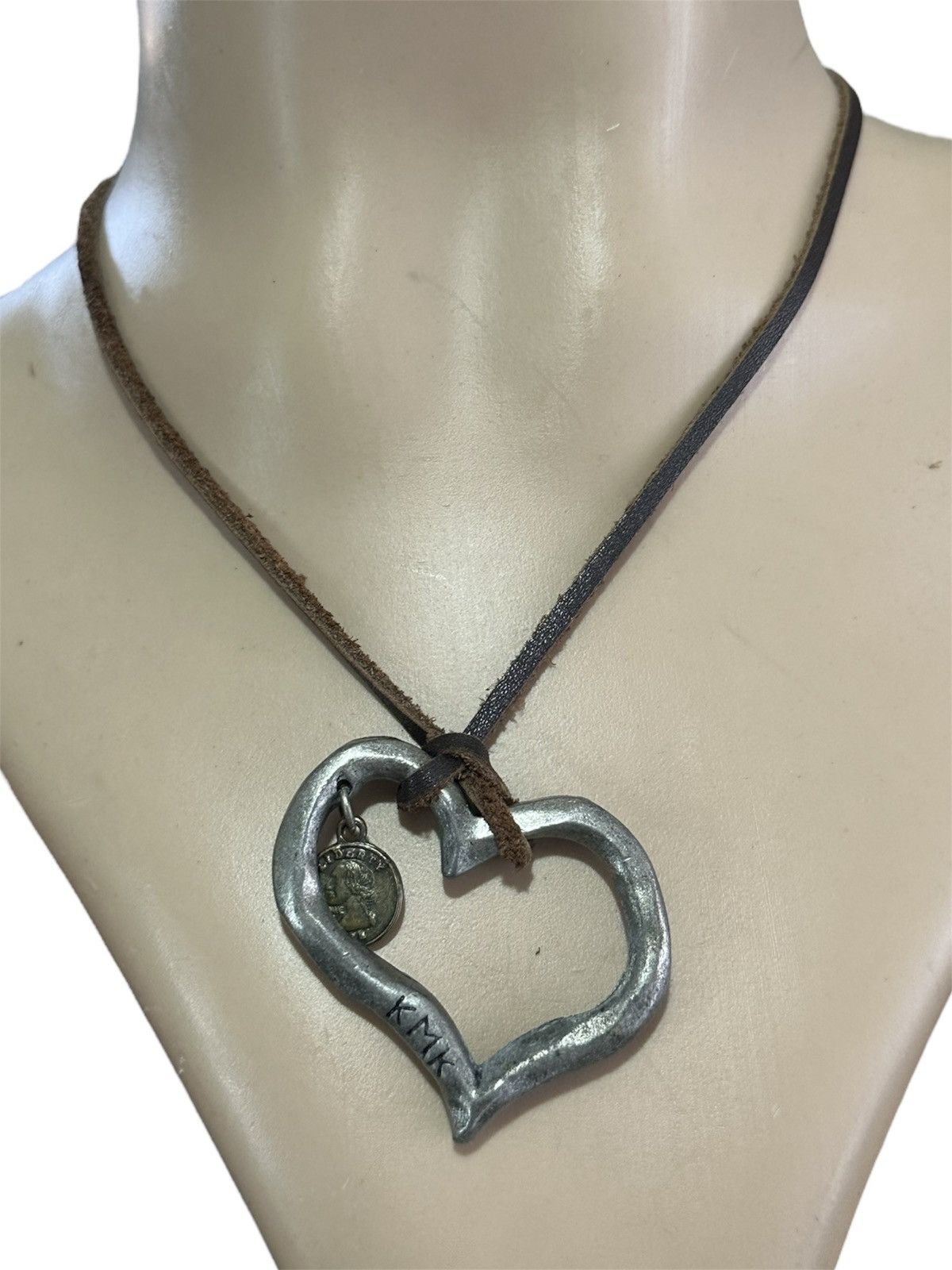 Iron Heart × Japanese Brand Iron Heart Leather KmK Necklace Size ONE SIZE - 1 Thumbnail