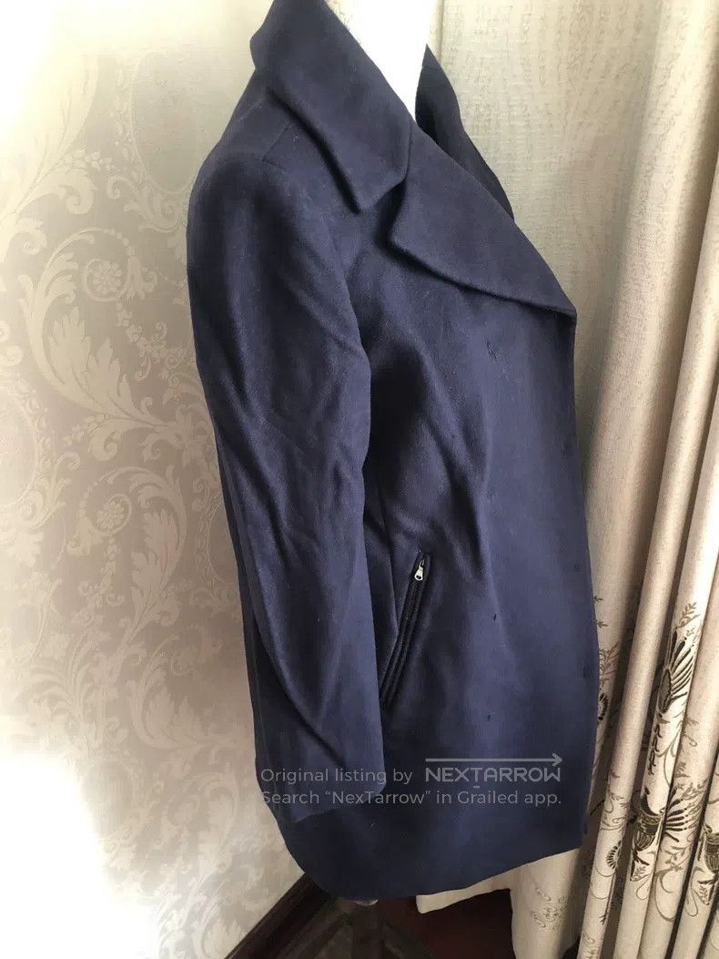 Max Mara Max Mara Wool and Cashmere Coat, Deep Blue Size S / US 4 / IT 40 - 2 Thumbnail