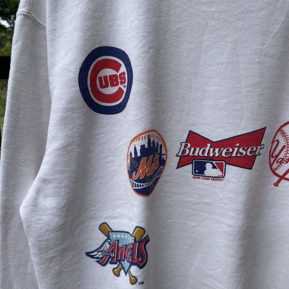 Budweiser 🔥Vintage Budweiser X MLB American Sports Crewneck Sweatshirt Size US M / EU 48-50 / 2 - 11 Thumbnail