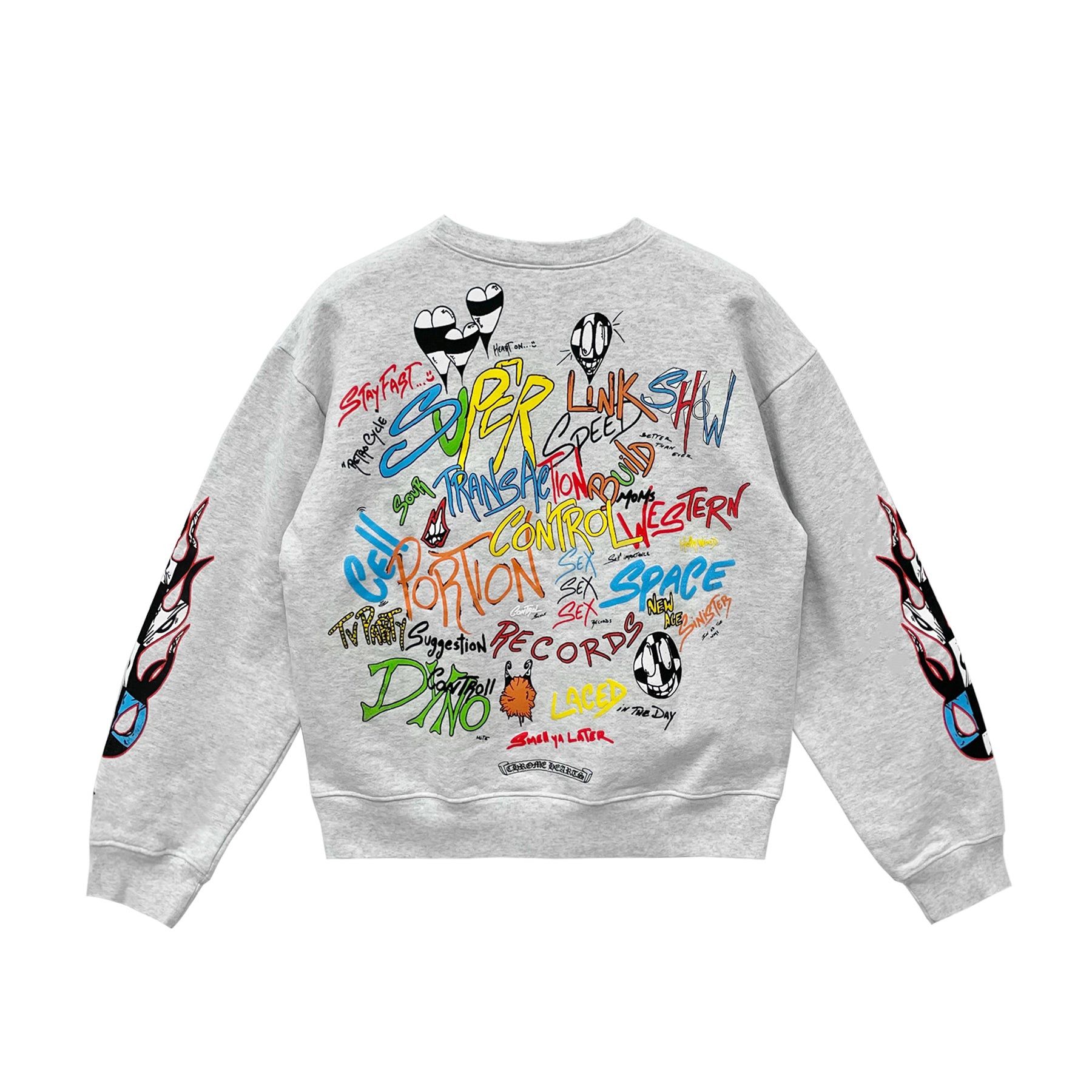 Chrome Hearts Chrome Hearts Matty Boy Brain Crewneck Sweatshirt Size XL / US 12-14 / IT 48-50 - 1 Thumbnail