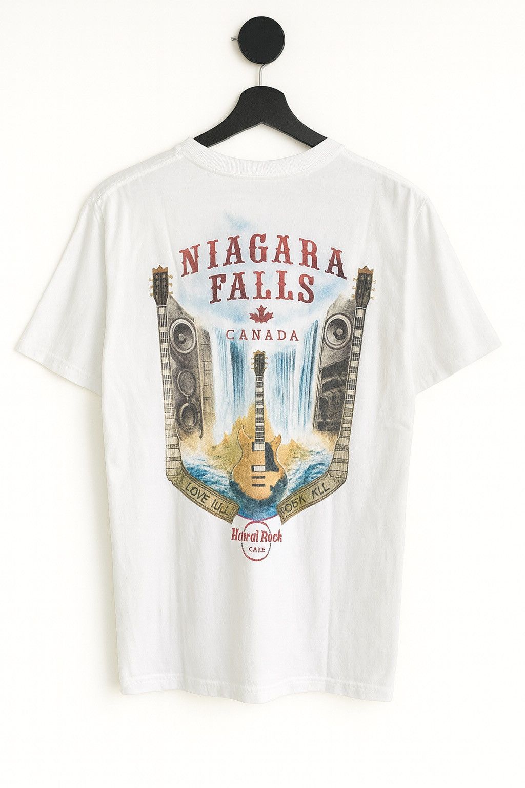 Hard Rock Cafe Vintage Hard Rock Cafe Niagara Falls Canada White T-Shirt Size US M / EU 48-50 / 2 - 1 Thumbnail