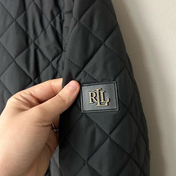 Ralph Lauren Ralph Lauren Black Quilted Field Coat Size L / US 10 / IT 46 - 4 Thumbnail