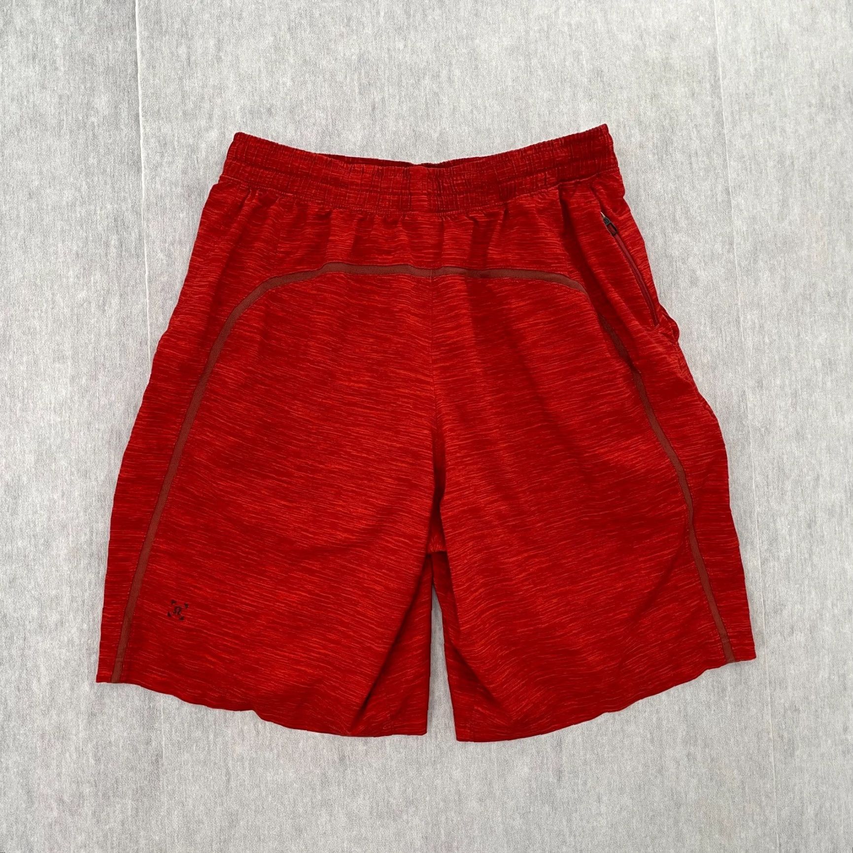 Lululemon VINTAGE Not Applicable Lululemon Shorts Mens Small Activewear Gym Running Casual S Red Pace Breaker Size US 29 - 2 Thumbnail