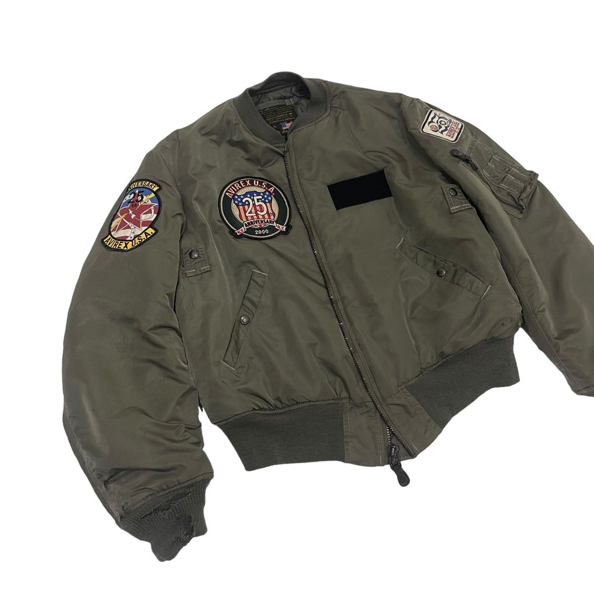 Avirex 🔥Vintage Avirex MA-1 25th Anniversary Bomber Jacket Size US L / EU 52-54 / 3 - 2 Thumbnail