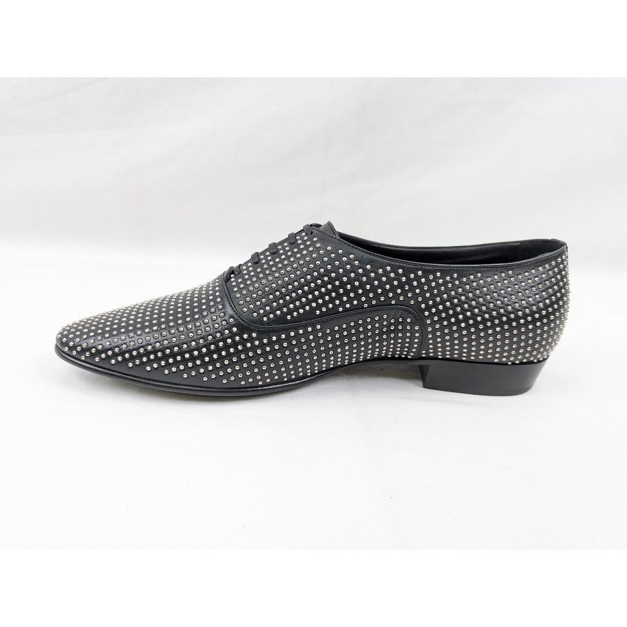 Saint Laurent Paris o1rshd1 Vadim 20 Richelieu Shoes in Nero Size US 11 / EU 44 - 7 Thumbnail