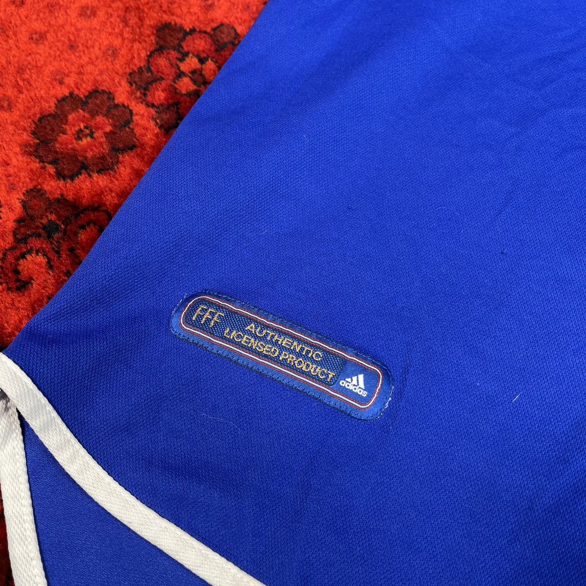 Adidas Maglia Francia Adidas Blanc Euro 2000 Maillot Jersey France Size US M / EU 48-50 / 2 - 6 Thumbnail