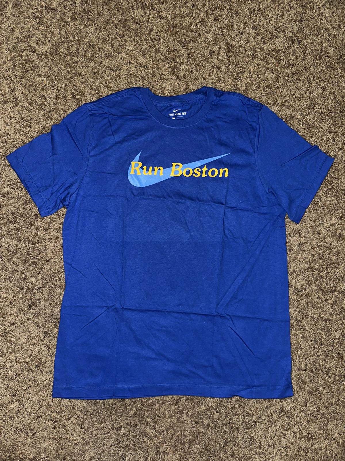 Nike Nike Men’s Boston Marathon "Run Boston" Graphic T-Shirt Size US L / EU 52-54 / 3 - 1 Thumbnail