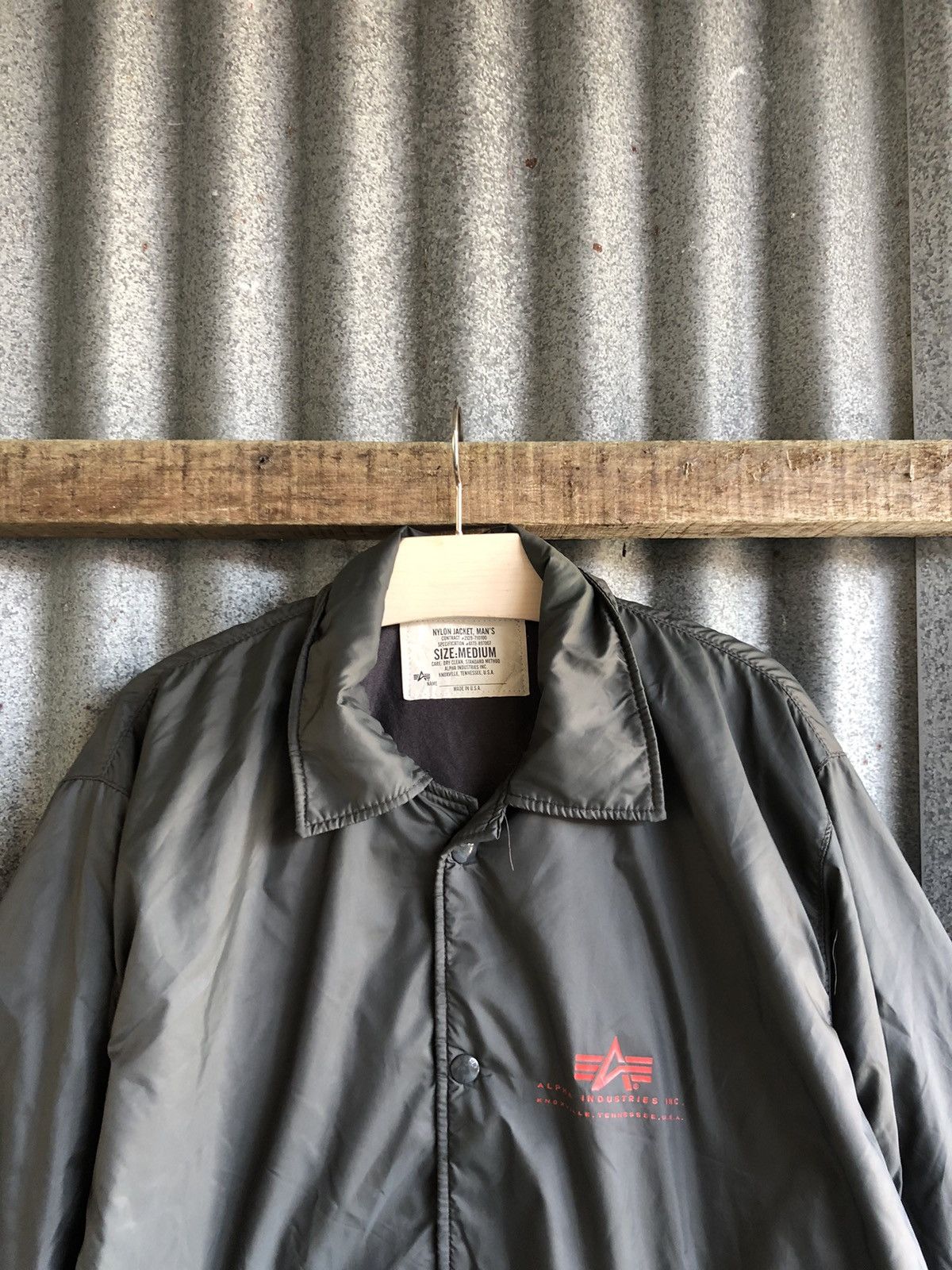 Alpha Industries ALPHA INDUSTRIES COACH JACKET BUTTON Size US M / EU 48-50 / 2 - 2 Thumbnail