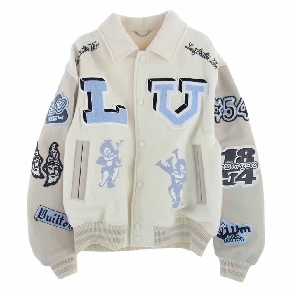 Louis Vuitton White Monogram Gradient Mesh Jacket XL Louis Vuitton