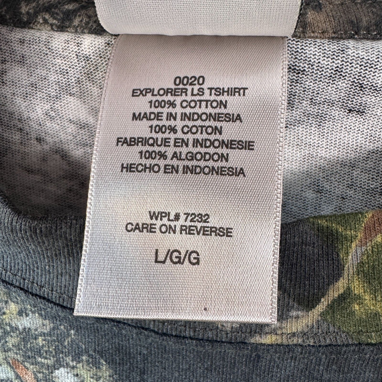 Mossy Oaks Vintage Mossy Oak Explorer LS Camo Longsleeve Tee Military Size US L / EU 52-54 / 3 - 7 Thumbnail