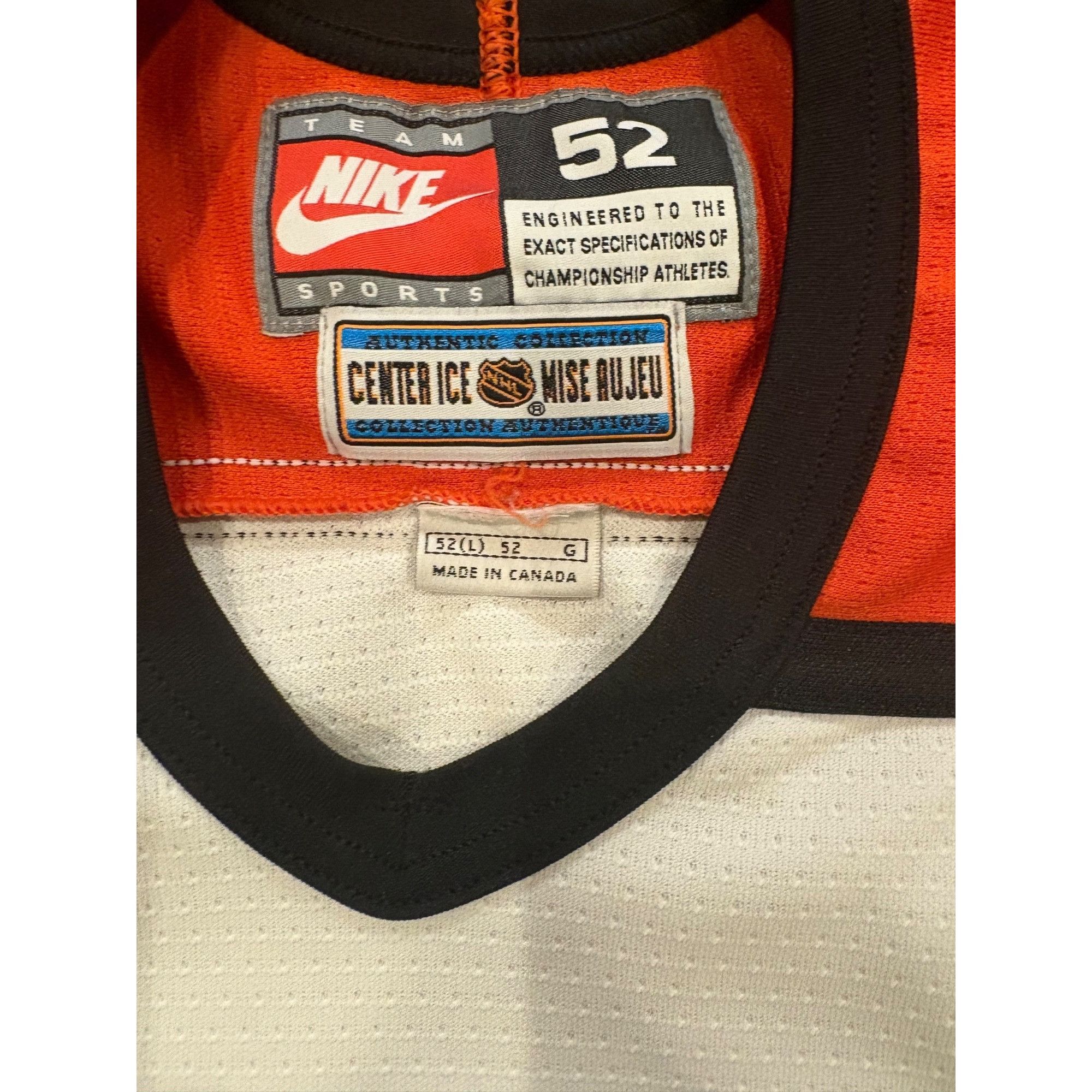 Nike Vintage 90's Nike Center Ice Philadelphia Flyers Authentic N Size US XXL / EU 58 / 5 - 7 Thumbnail