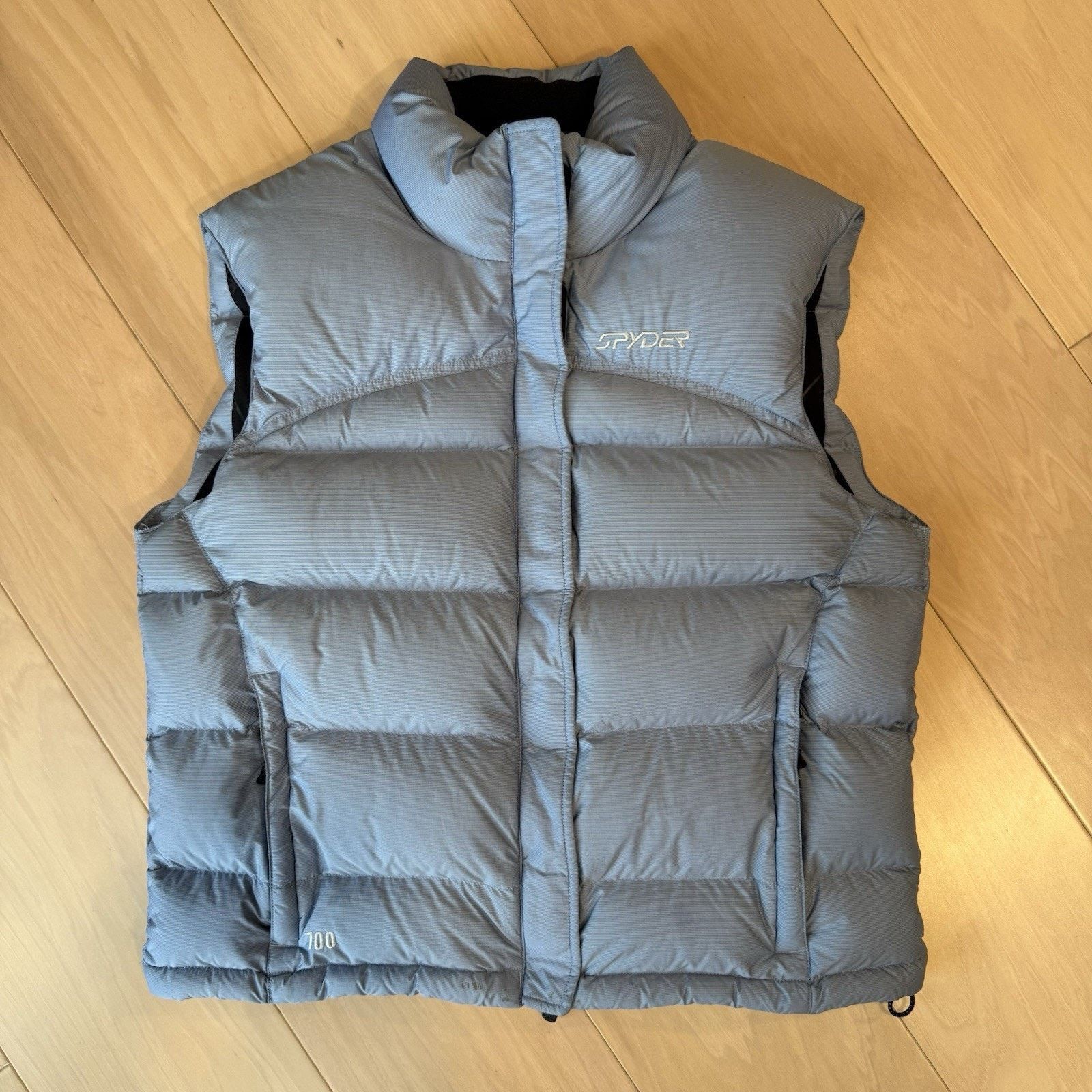 Spyder Spyder 700 Down Vest Women's L Light Blue Insulated Puffer Size L / US 10 / IT 46 - 2 Thumbnail