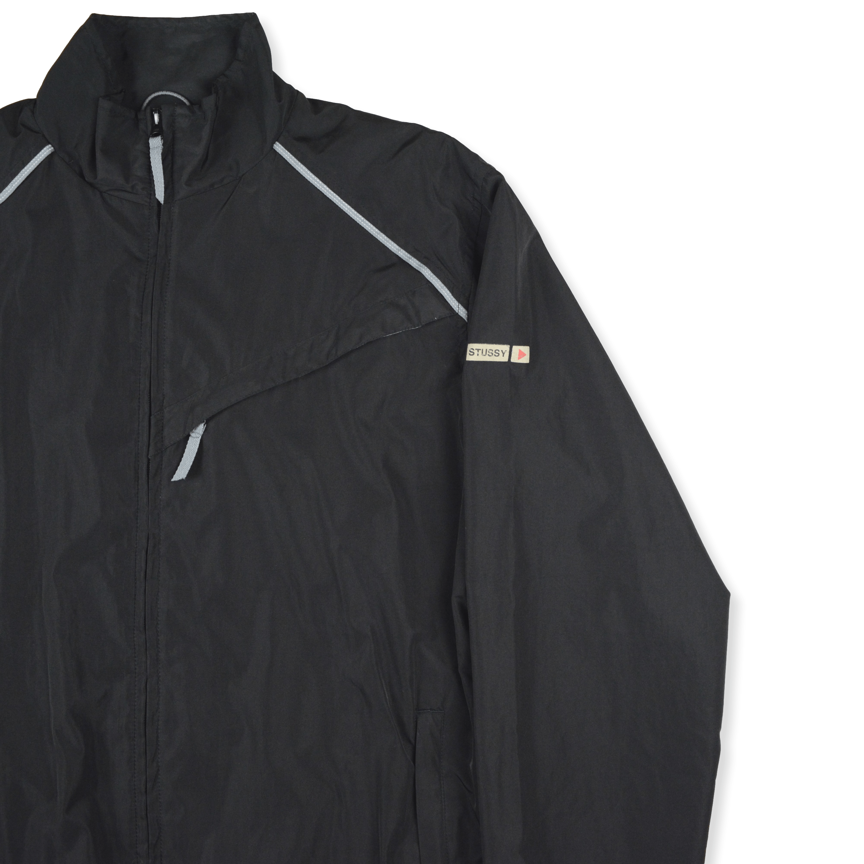 Stussy Vintage Rare 90's Stussy Fitness sport track jacket Size US XL / EU 56 / 4 - 2 Thumbnail