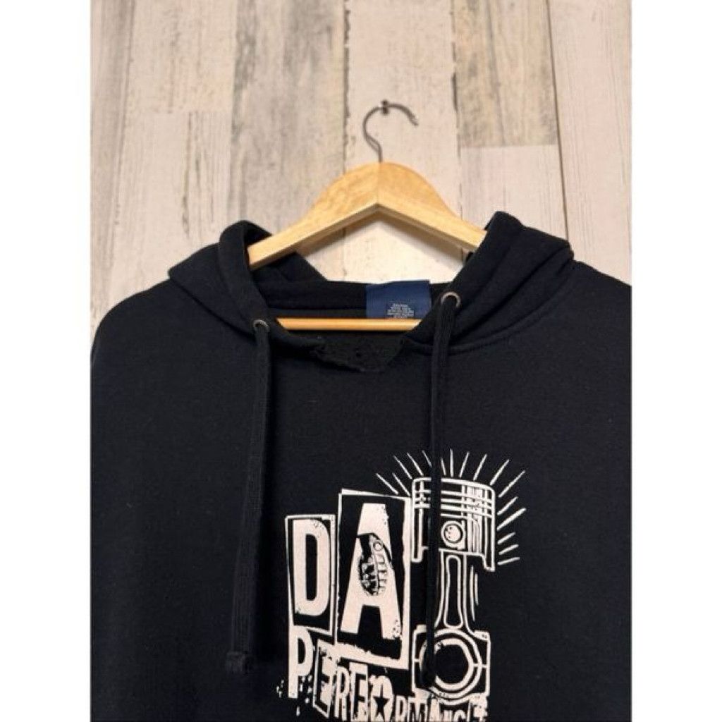 J. America J. America DA Performance Motorcycle Engine Hoodie Black XL Size XXL / US 16-18 / IT 52-54 - 4 Thumbnail