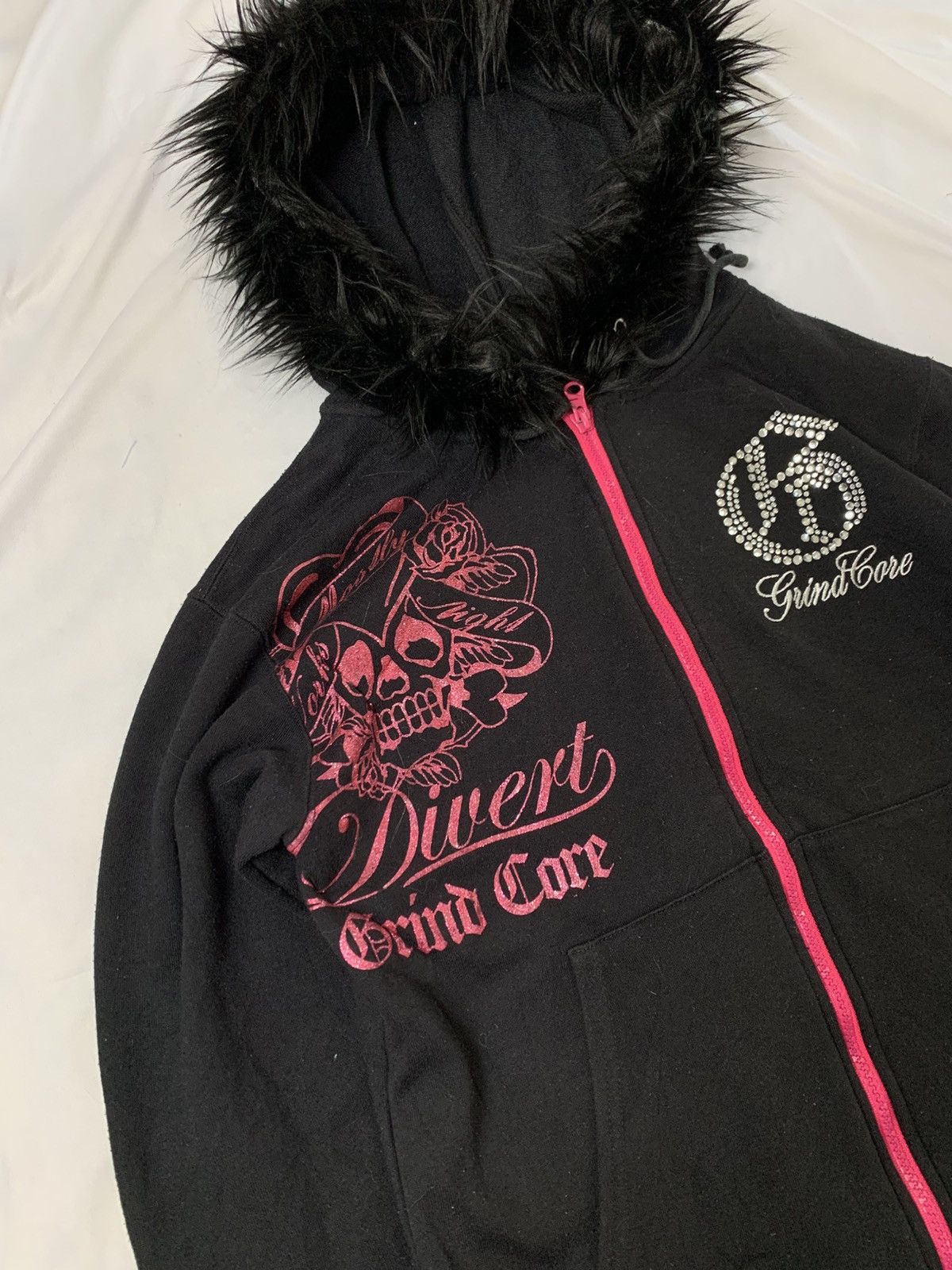 KMRii fur hoodie undefined vkei style signal point japan Size US S / EU 44-46 / 1 - 4 Thumbnail