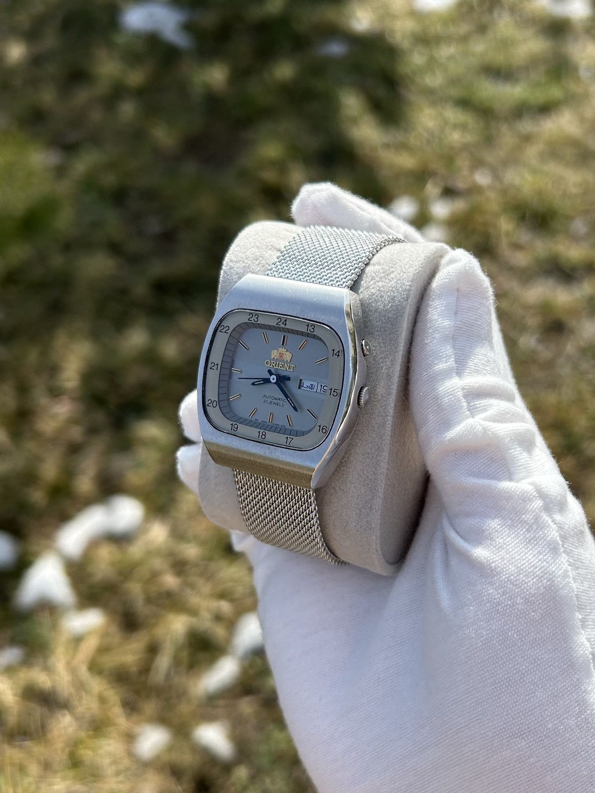 Orient Vintage Orient Watch Automatic Mechanical Japan Made 1990's Size ONE SIZE - 12 Thumbnail