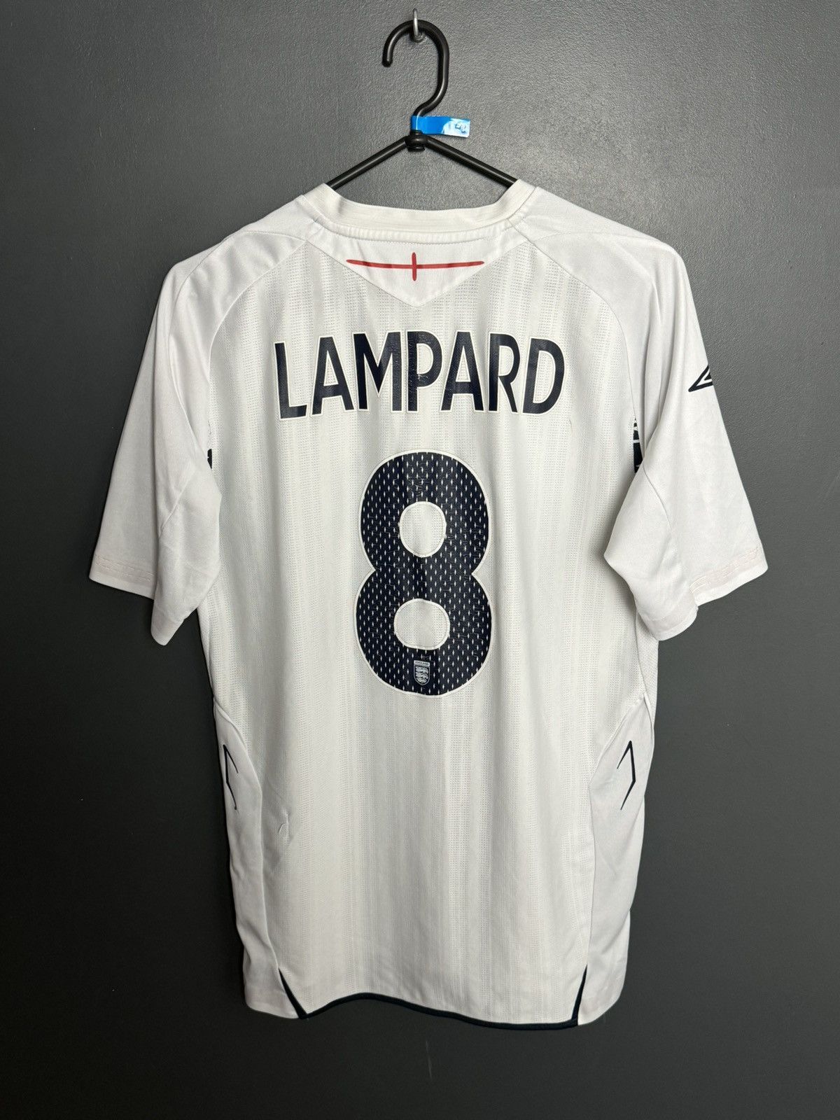 Umbro England National Team 07/09 Home Lampard Football Jersey Size US M / EU 48-50 / 2 - 1 Thumbnail
