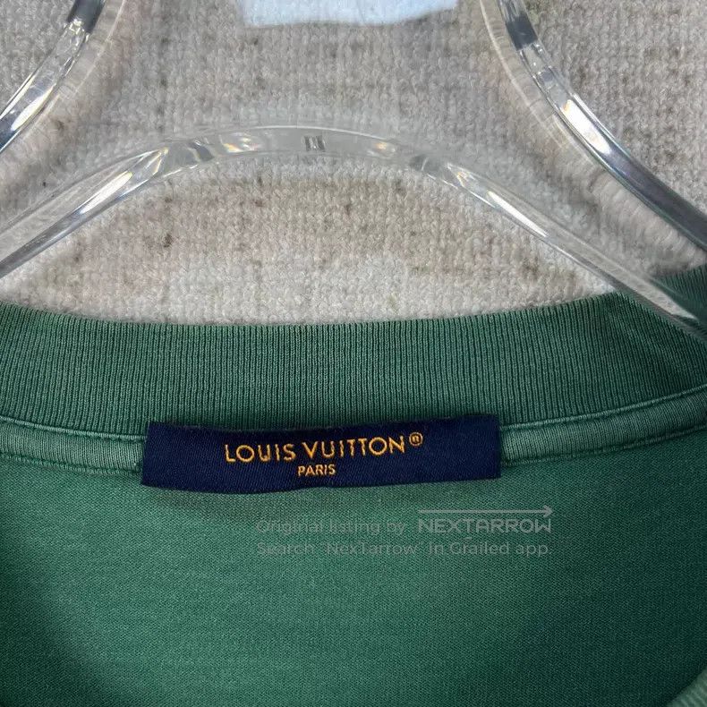 Louis Vuitton Louis Vuitton FW23 Logo Gradient Full Print Round Neck Sho Size US XL / EU 56 / 4 - 4 Thumbnail