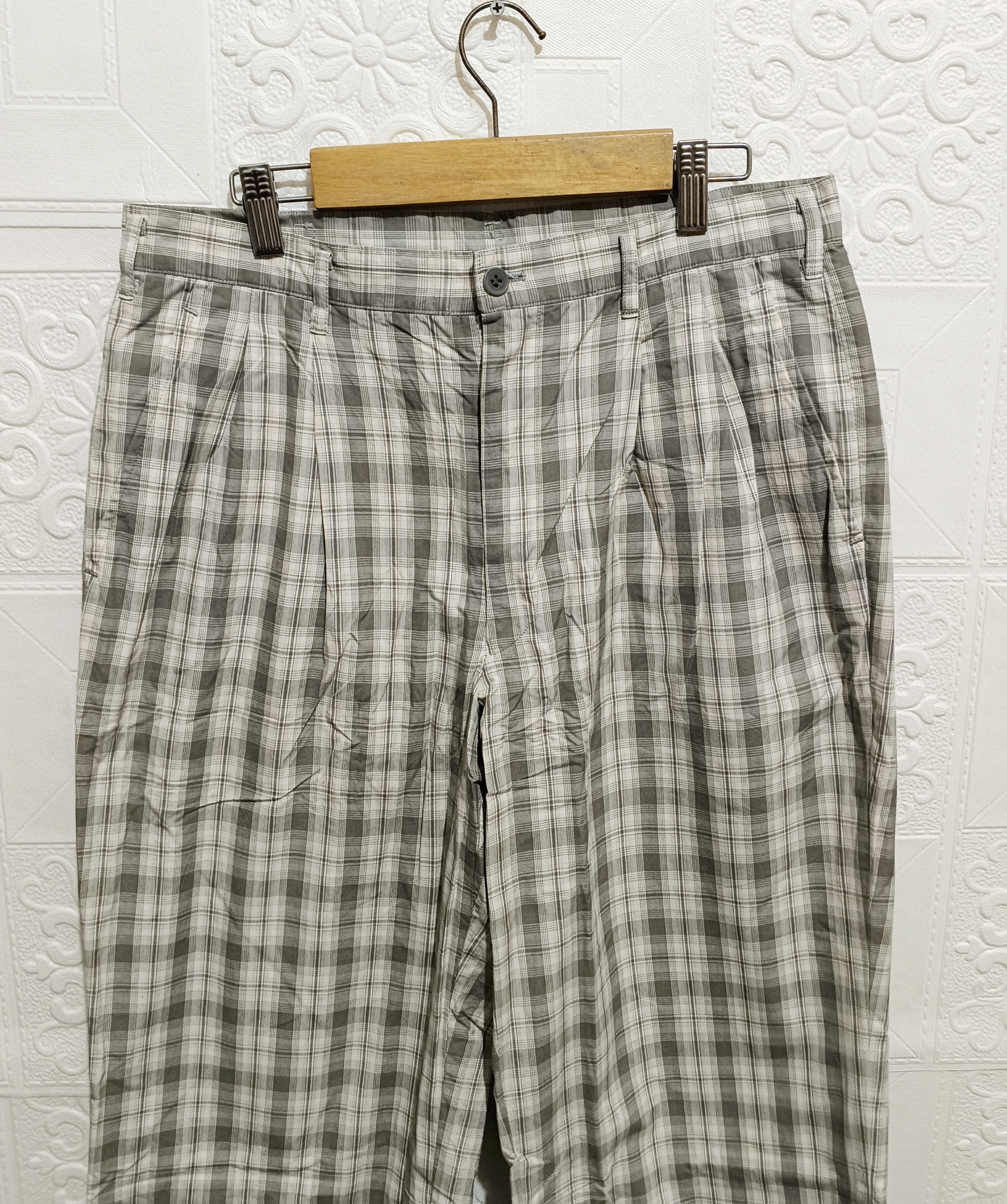 Christian Dior Monsieur CHRISTIAN DIOR MONSIEUR PLAID PANT Size US 32 / EU 48 - 3 Thumbnail