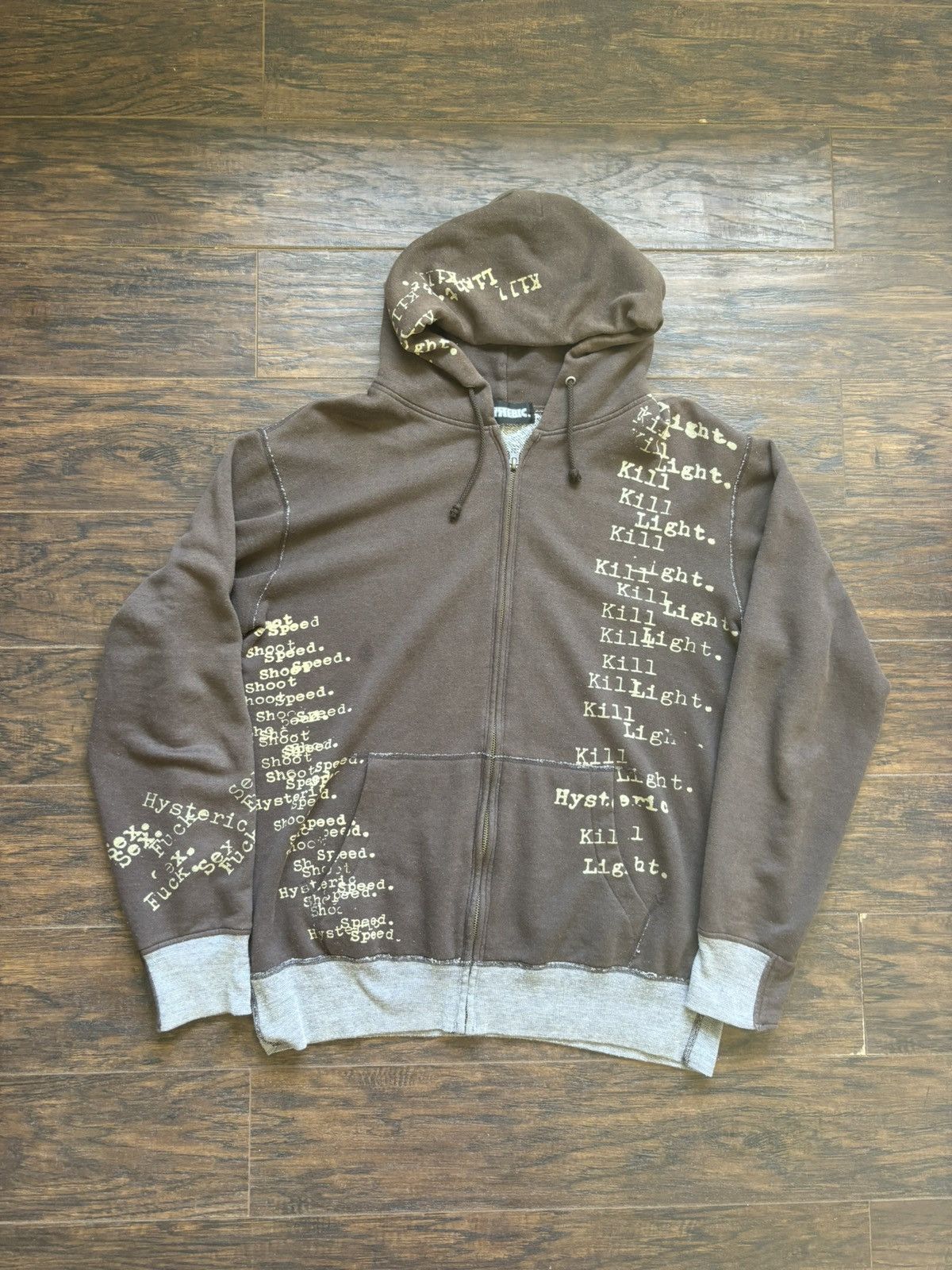 Hysteric Glamour Hysteric Glamour ‘XXX’ Zip-Up Hoodie Size US M / EU 48-50 / 2 - 1 Thumbnail