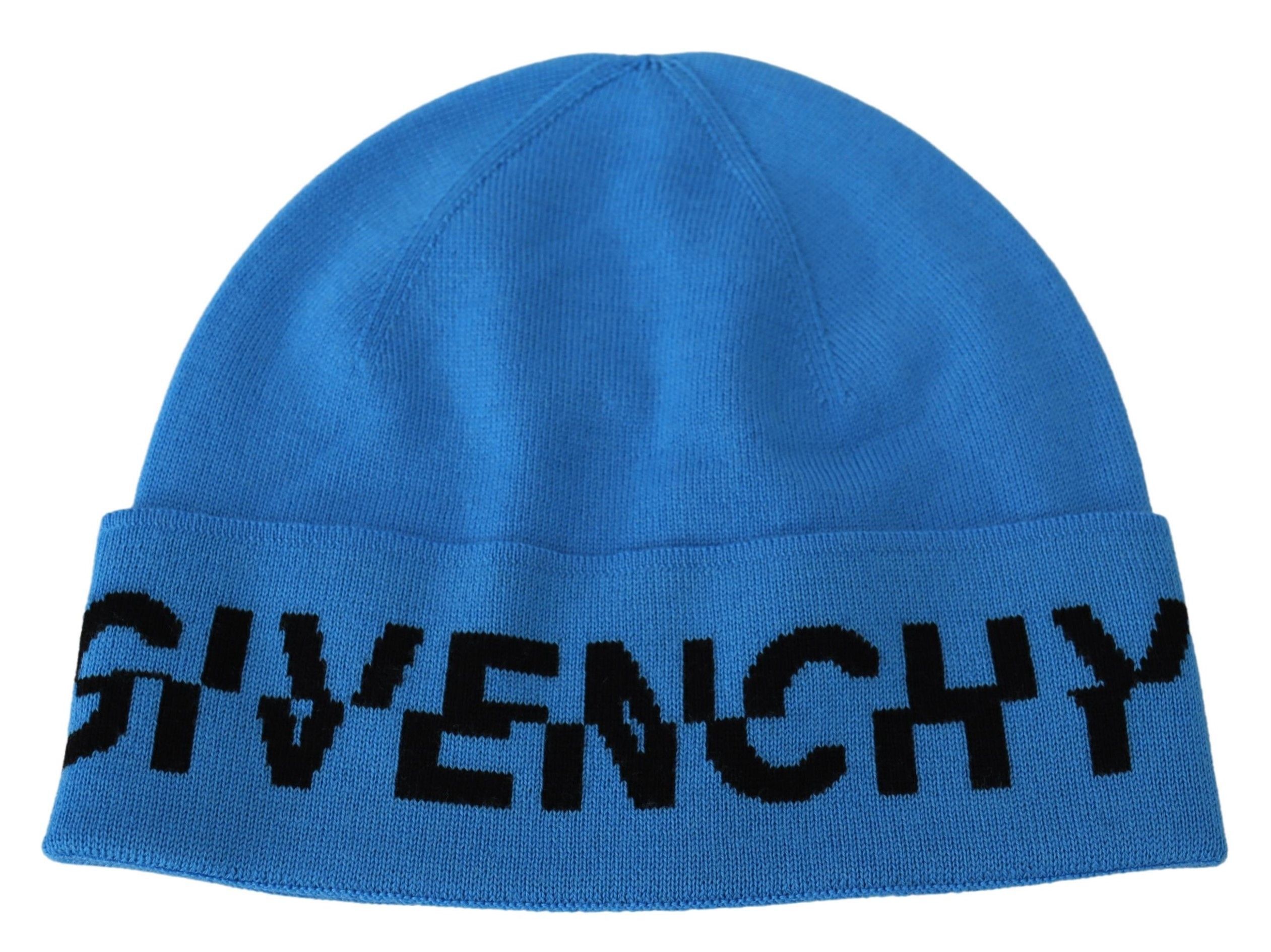 Chic Woolen Beanie with Signature Black Men's Logo