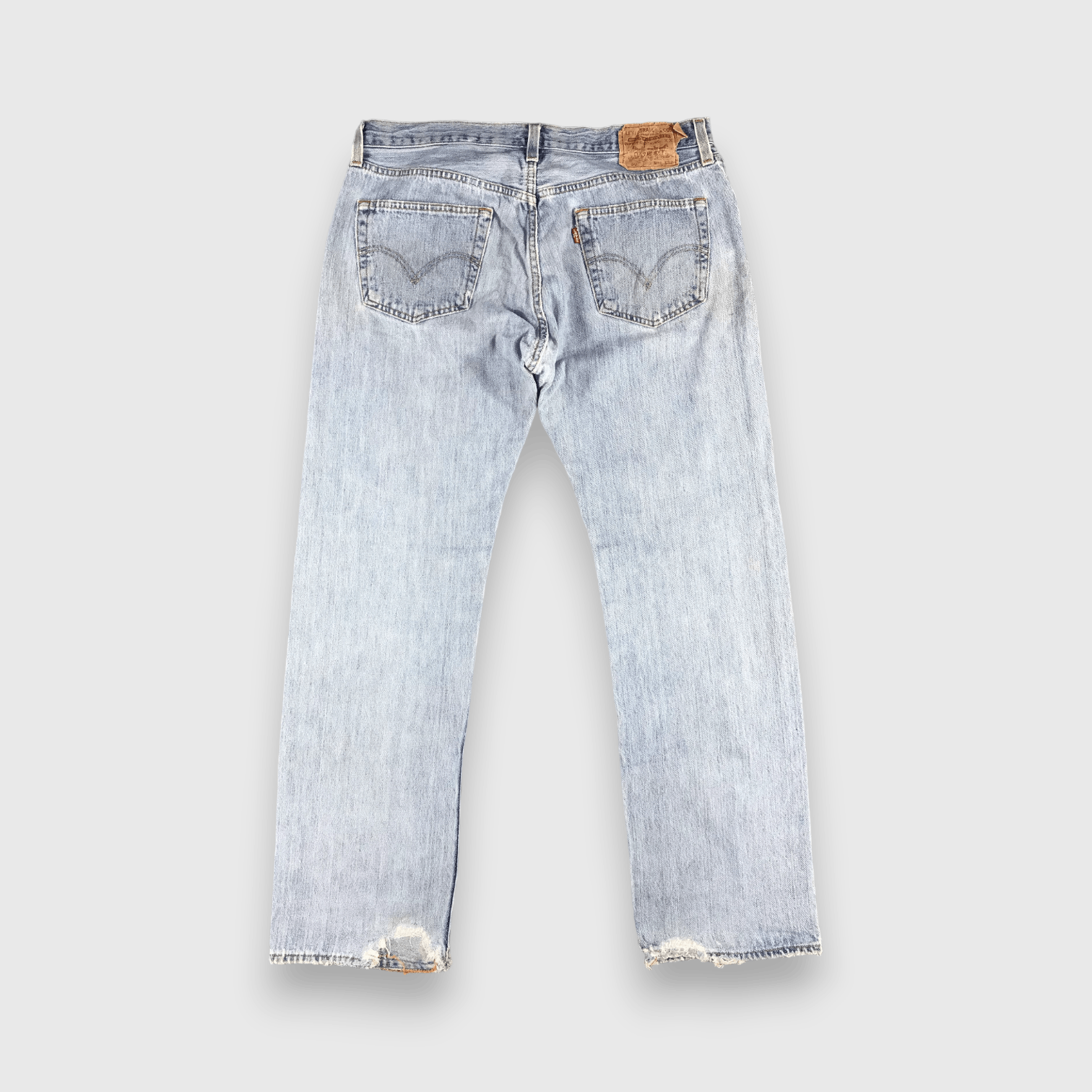 Levi's Vintage Light Wash Levis 501 Jeans-J2166 Size US 36 / EU 52 - 2 Thumbnail