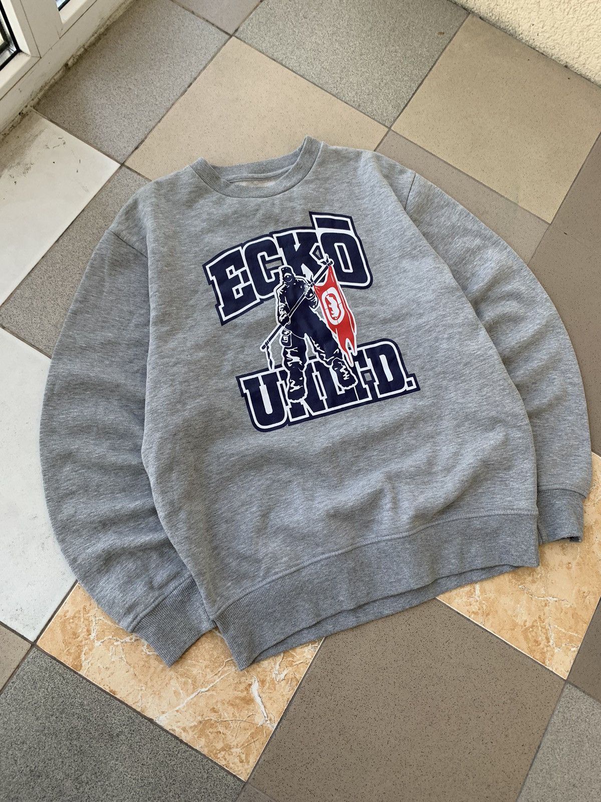 Ecko Unltd. × Vintage Ecko Unltd. Unlimited Hip Hop Sweatshirt Size US M / EU 48-50 / 2 - 3 Thumbnail
