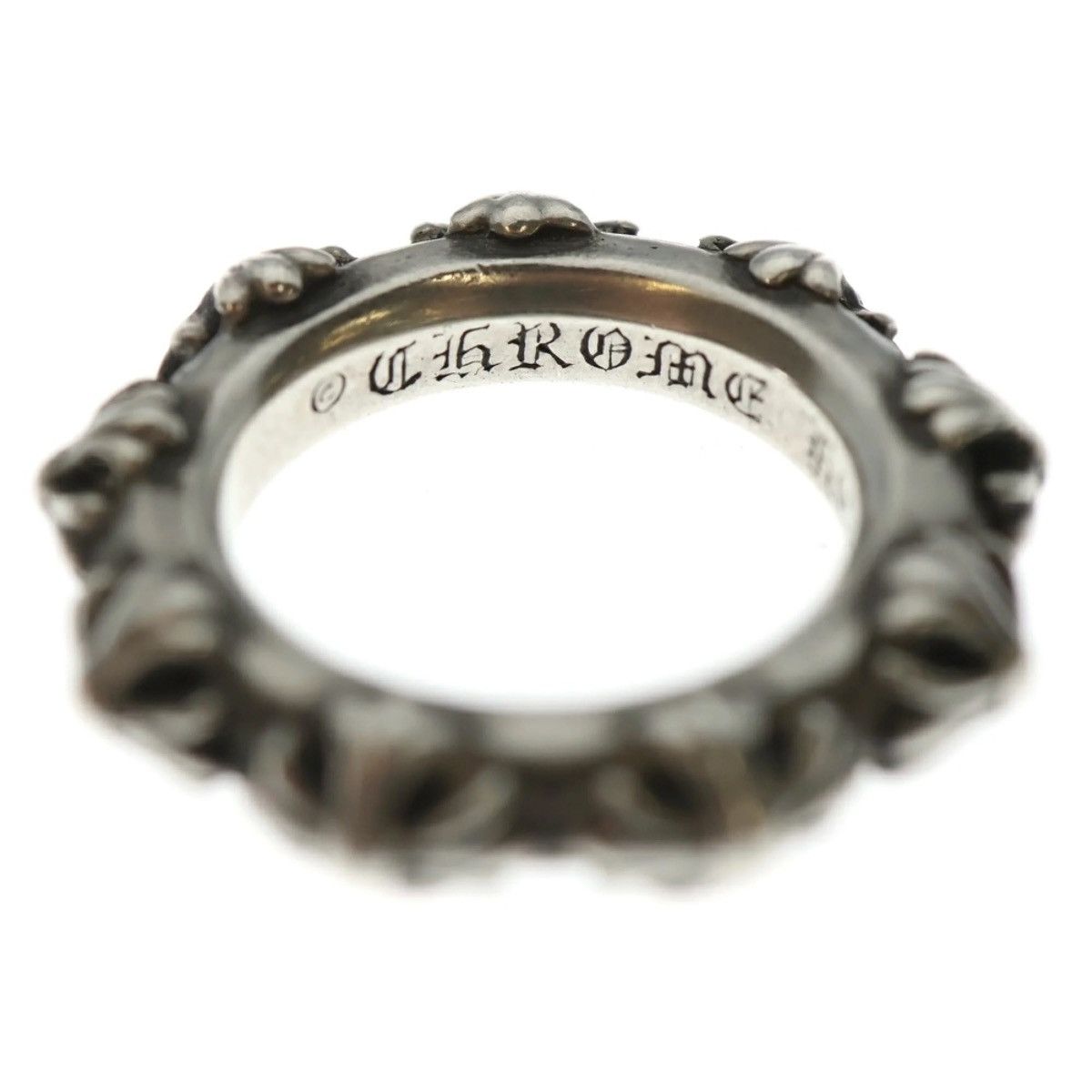 Chrome Hearts US8.5 Chrome Hearts Cross Band Ring 17 Size ONE SIZE - 5 Thumbnail