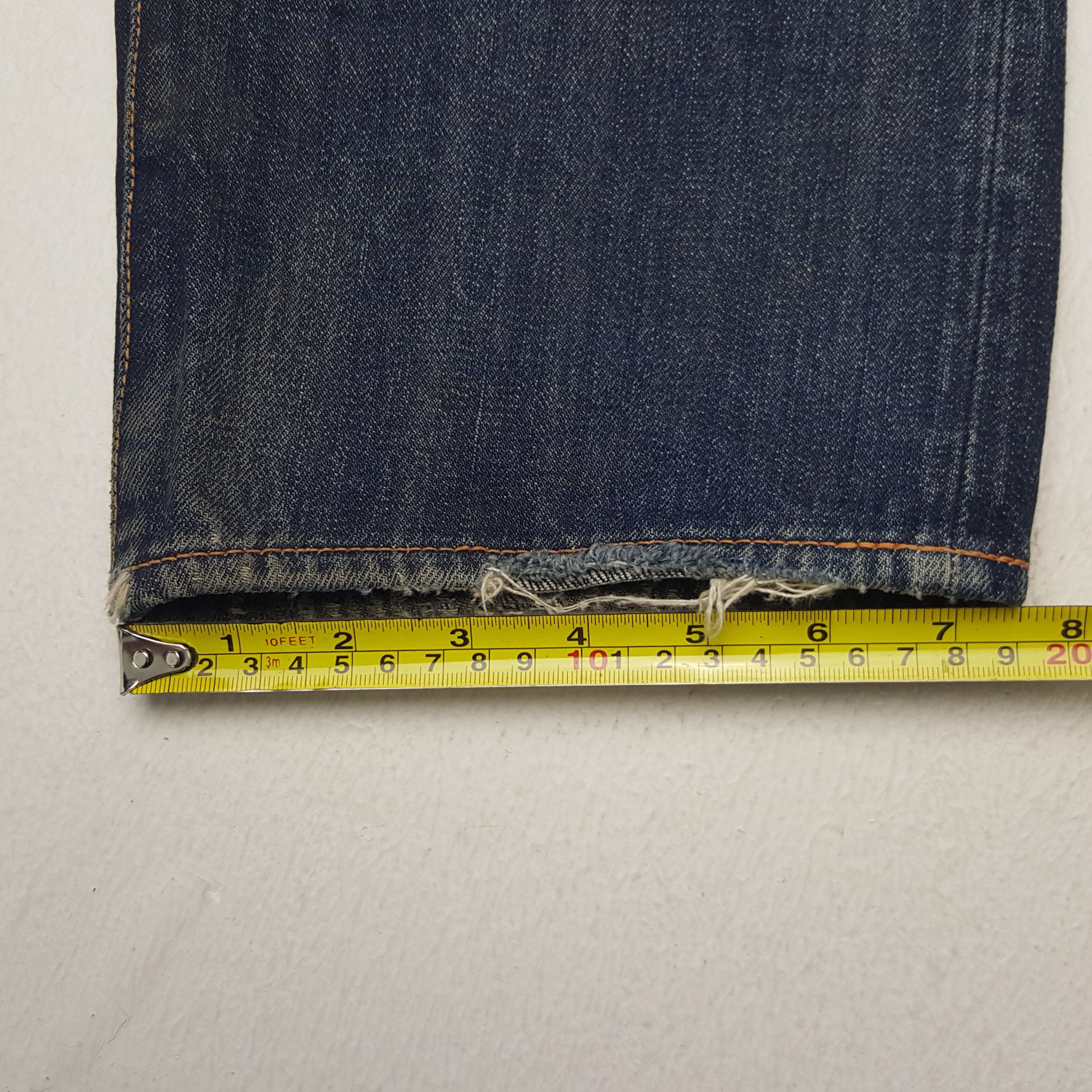Evisu × Japanese Brand × Vintage Vintage Evisu Selvedge Japan Brand Daicock Custom Denim Jean Size US 30 / EU 46 - 13 Thumbnail