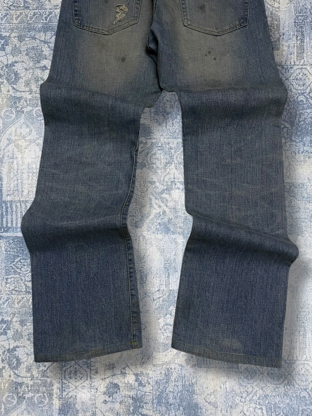 Hysteric Glamour Vintage 90s Japan Designer Nano Universe Mudwash Distressed Size US 32 / EU 48 - 10 Thumbnail