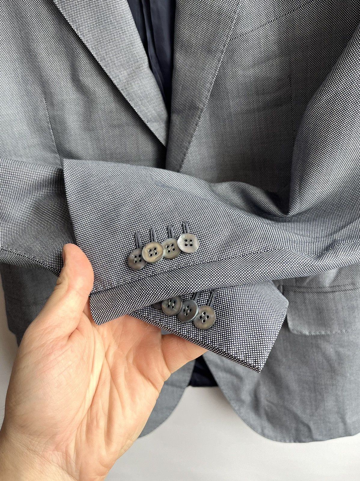 Suitsupply SUITSUPPLY Lazio Blazer Men's Wool Silk jacket Size 40R - 5 Thumbnail