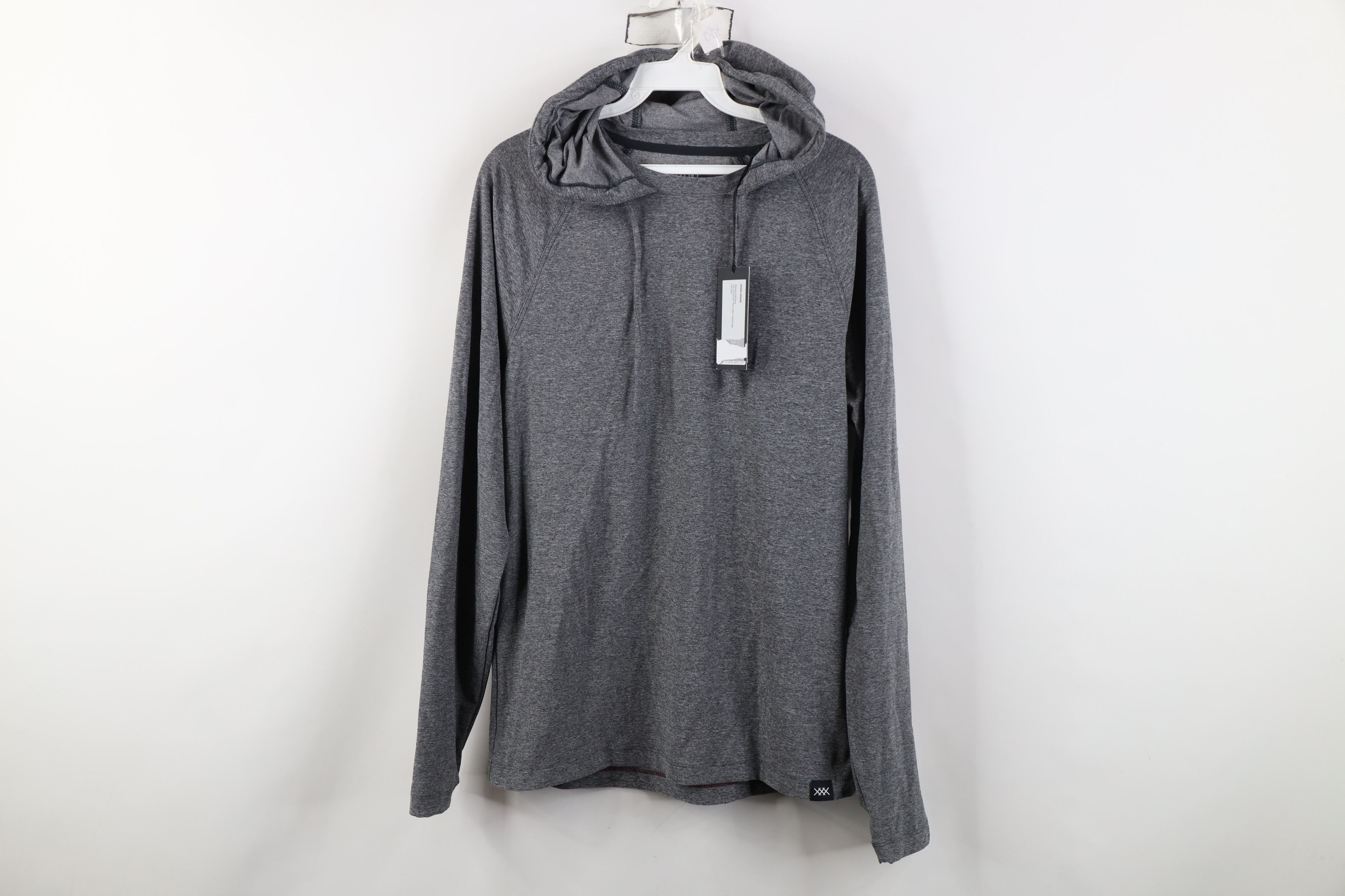 Rhone New Rhone Knit Lightweight Running Jogging Gym Hoodie Gray Size US S / EU 44-46 / 1 - 1 Thumbnail