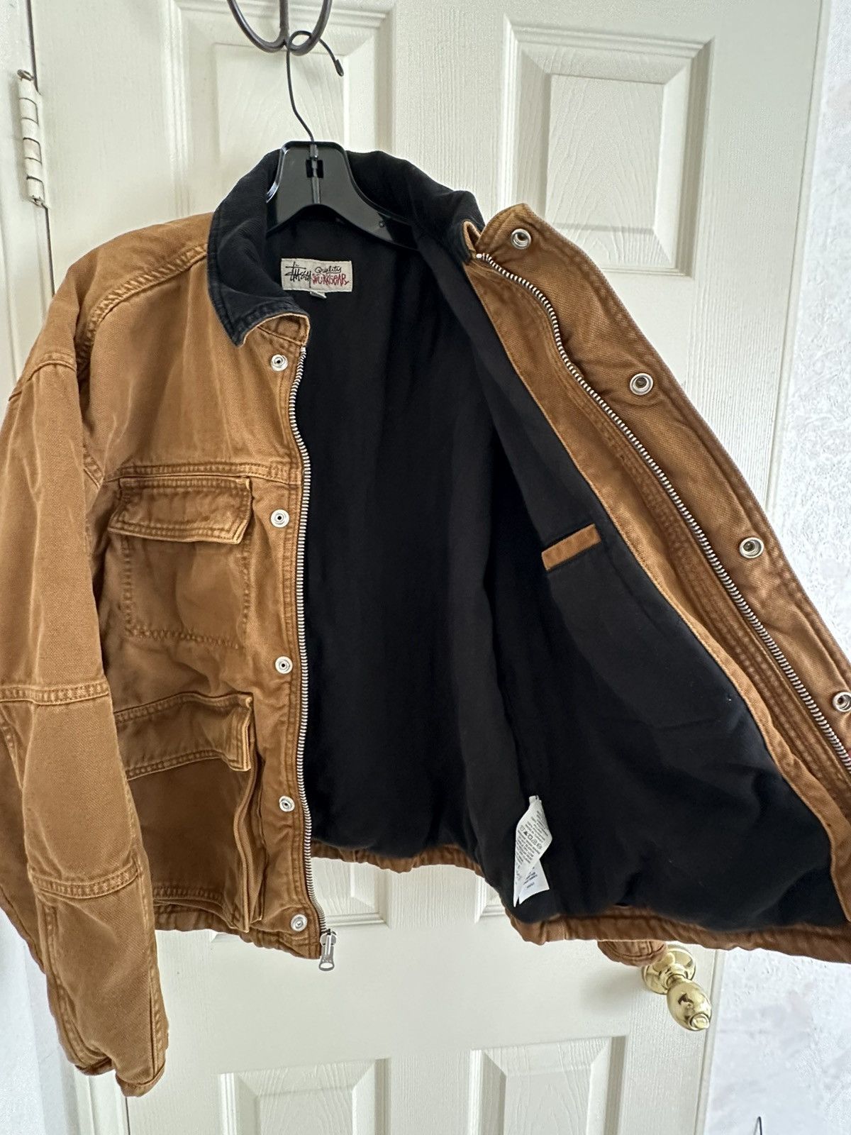 Stussy Stussy Washed Canvas Shop Jacket Size US S / EU 44-46 / 1 - 5 Thumbnail