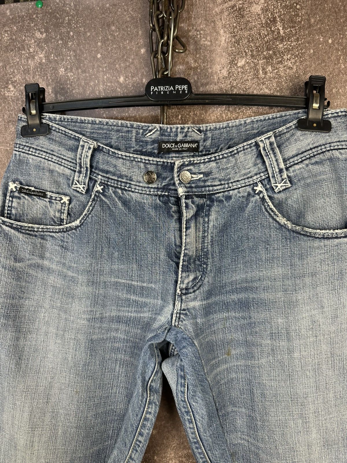 Dolce & Gabbana Y2K Vintage Dolce&Gabbana Jeans Streetwear Rare Casual Style Size US 34 / EU 50 - 5 Thumbnail