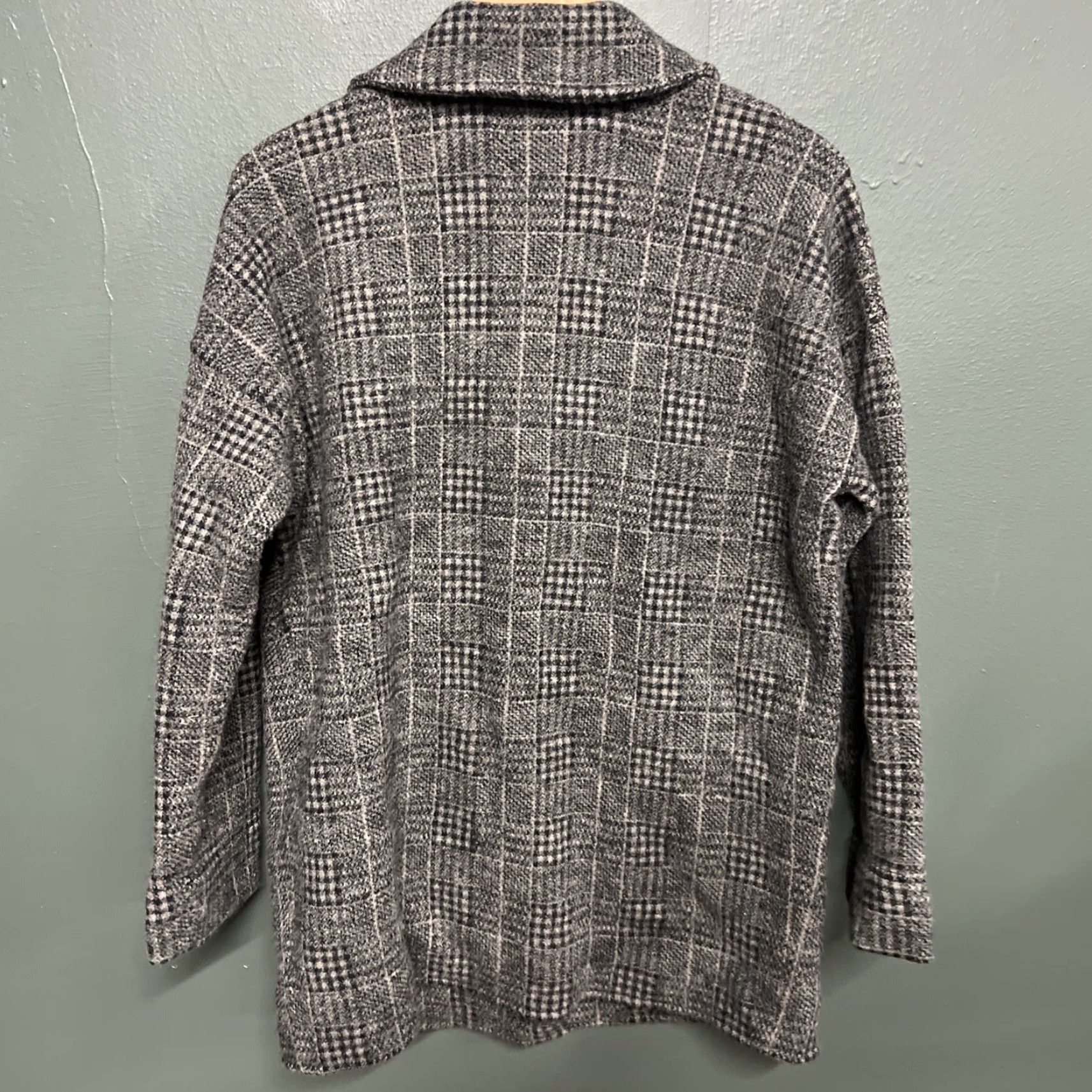 Madewell Madewell Plaid Shacket Jacket M Womens Oversized Casual Button Pockets Multicolor Flannel Size M / US 6-8 / IT 42-44 - 3 Thumbnail