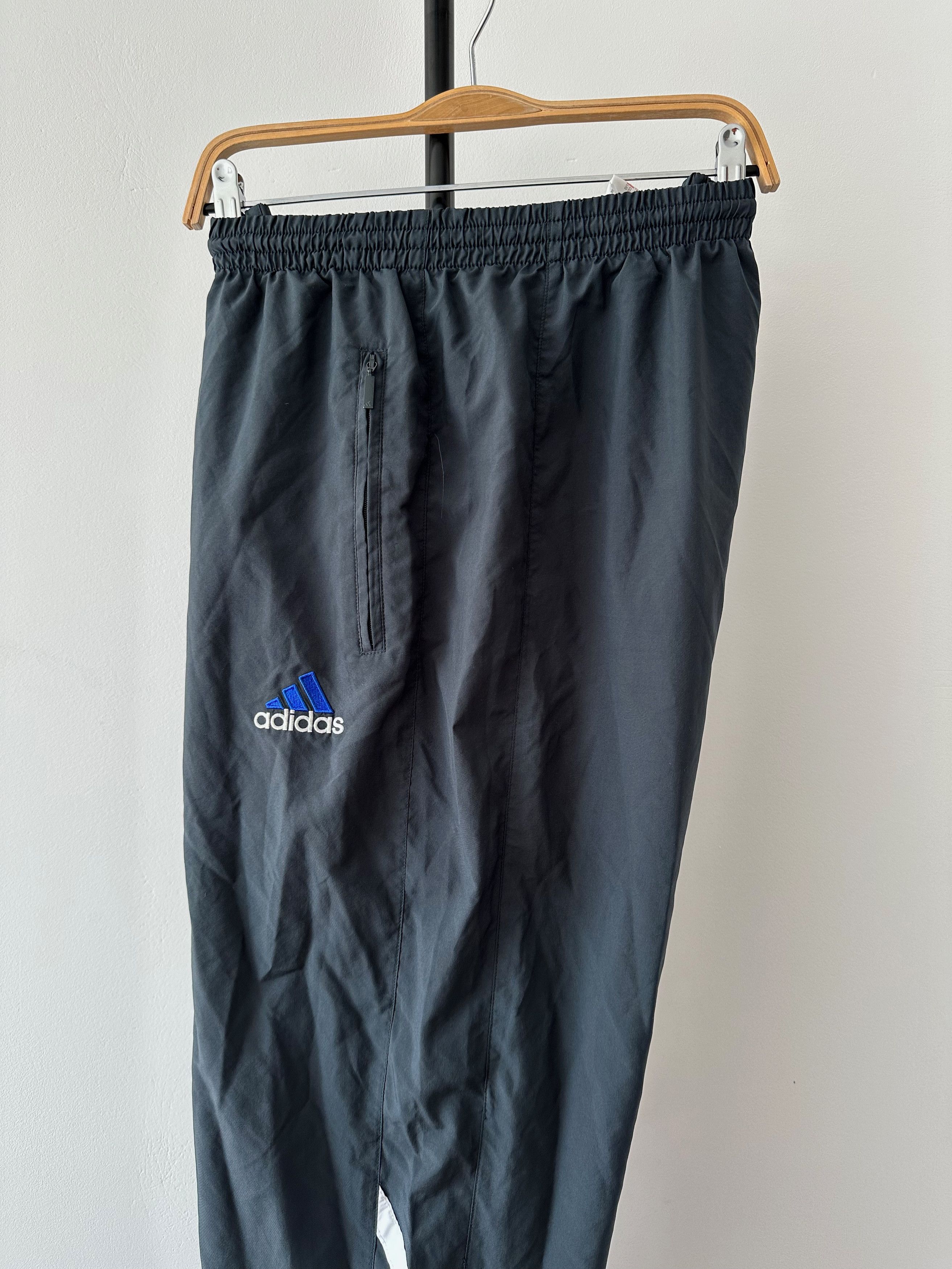 Adidas 00's Adidas Vintage polyester track pants joggers Size US 34 / EU 50 - 11 Thumbnail