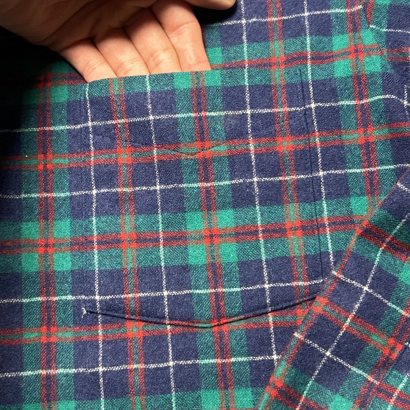 Pendleton 1960s USA Pendleton Wool Flannel Shirt Men Medium Shetand Size US M / EU 48-50 / 2 - 6 Thumbnail