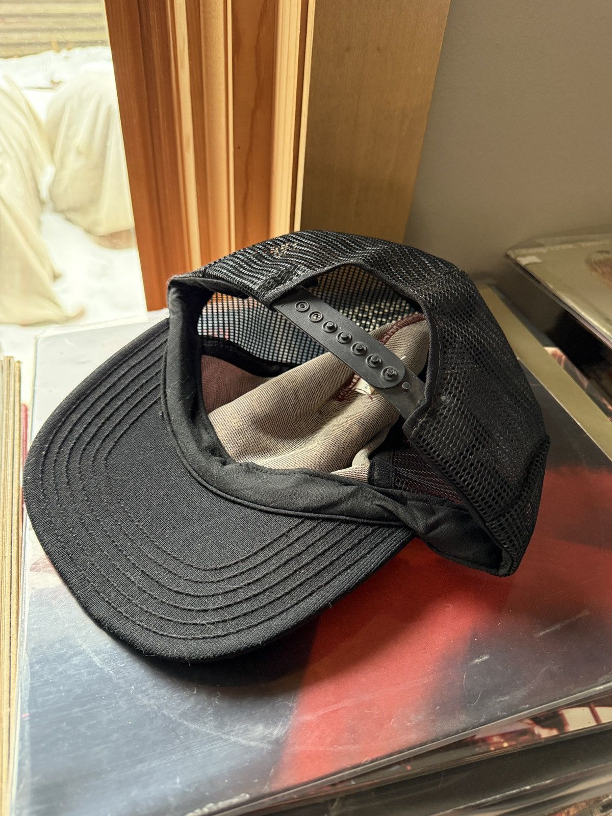 Vintage Vintage 80s Hitch House Snapback Mesh Trucker Hat Size ONE SIZE - 4 Thumbnail