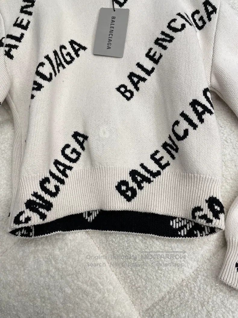 Balenciaga Balenciaga White danmu sweater size s Size US S / EU 44-46 / 1 - 5 Thumbnail