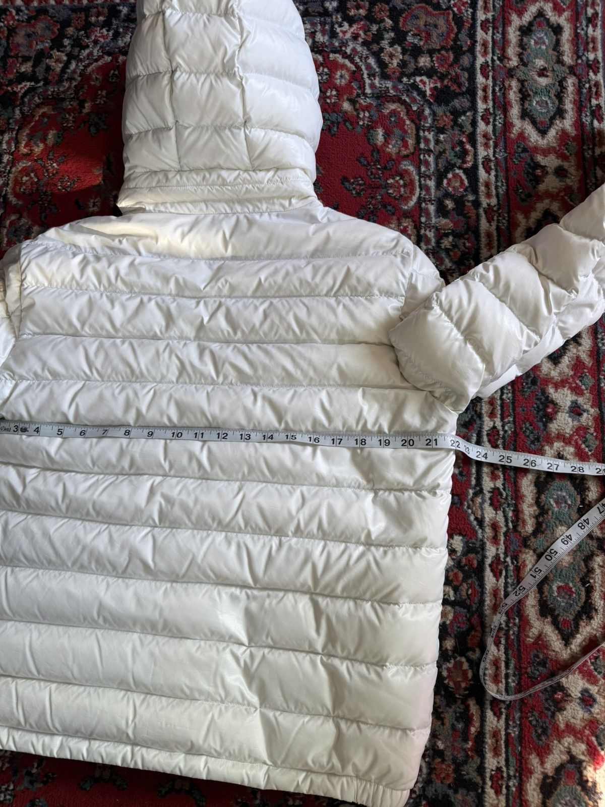 Moncler Galion down puffer jacket white size 3 Size US M / EU 48-50 / 2 - 12 Thumbnail