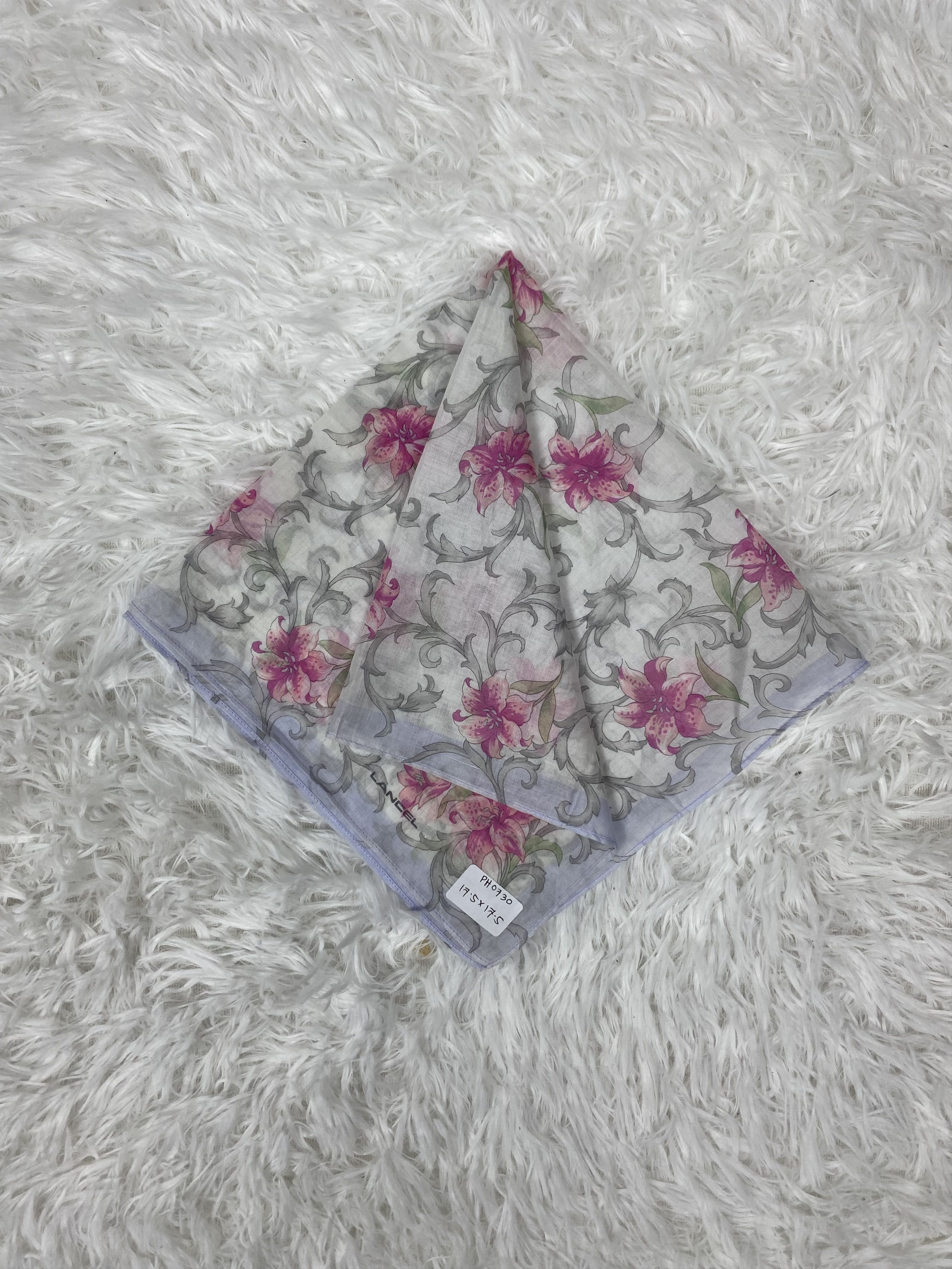 Lancel × Vintage Vintage Lancel Handkerchief Neckerchief PH0730 Size ONE SIZE - 1 Thumbnail