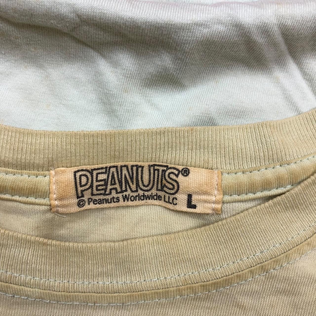 Peanuts PEANUTS SNOOPY CARTOON On The Beach Tee Shirt Comic Strip Size L / US 10 / IT 46 - 5 Thumbnail