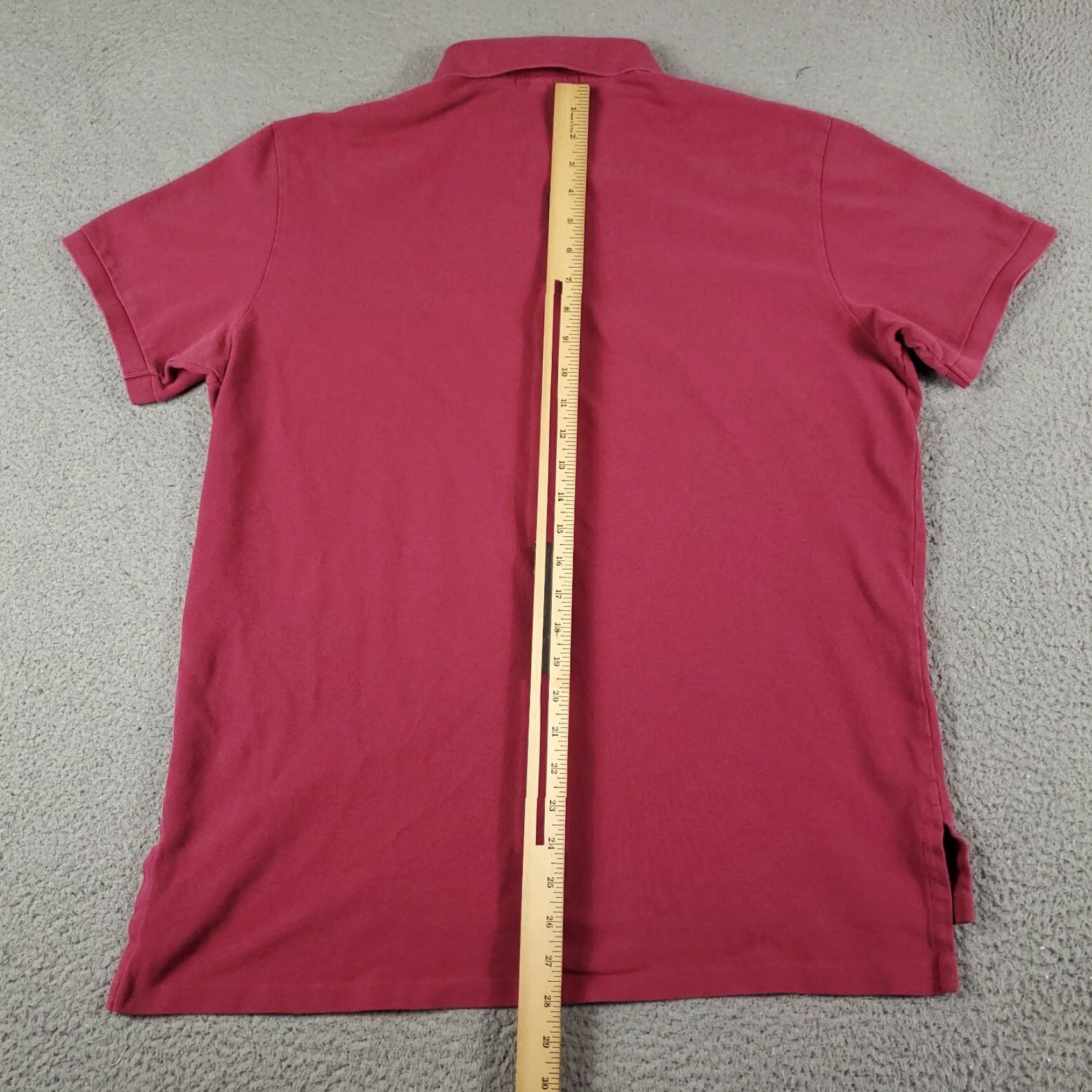 Ralph Lauren Ralph Lauren Polo Shirt Mens XL Pink Solid Short Sleeve Button-Collar Classic Polo Shirt Mens XL Pink Size US XL / EU 56 / 4 - 5 Thumbnail