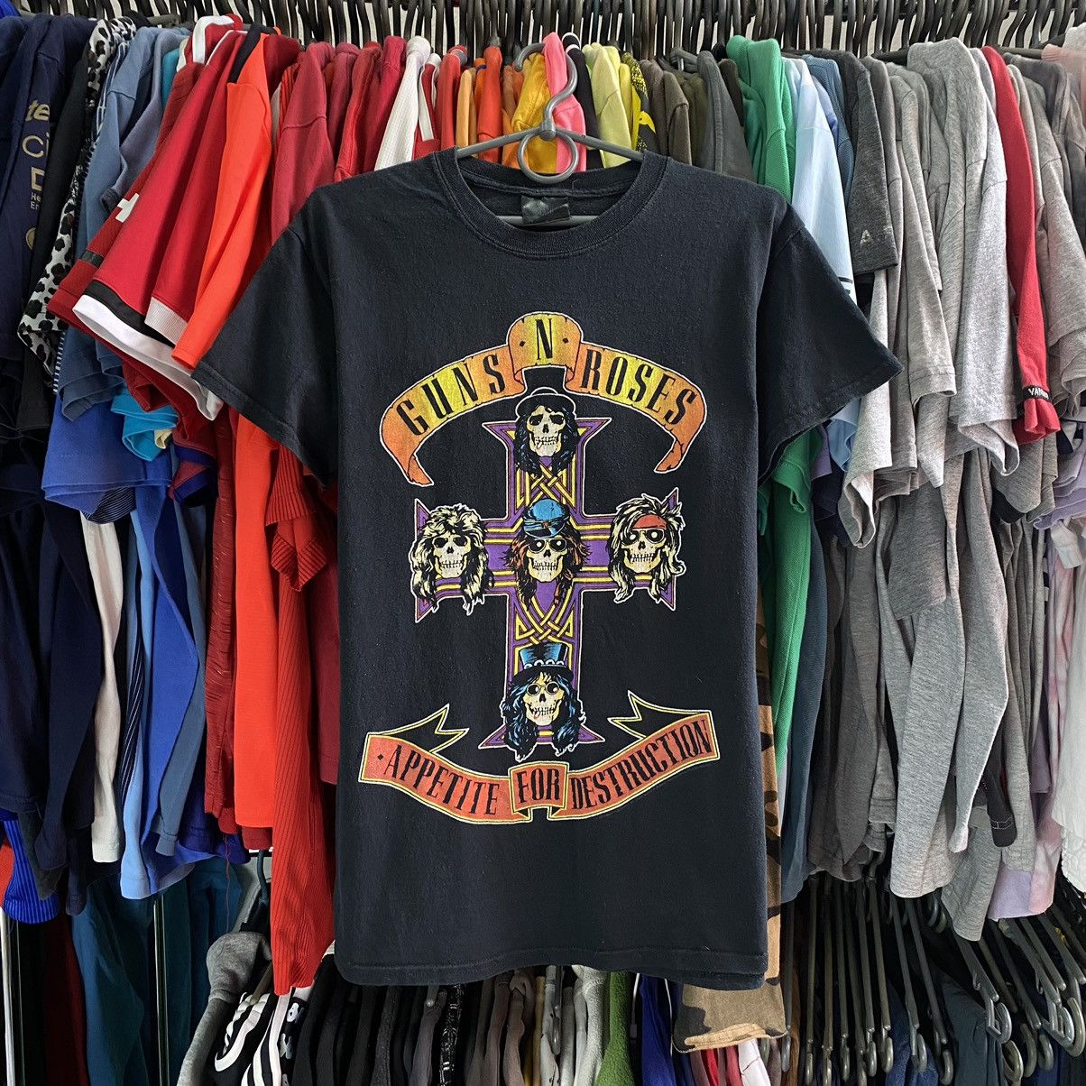Band Tees Vintage Guns N Roses 2014 Big logo rock band tee Size US S / EU 44-46 / 1 - 1 Thumbnail