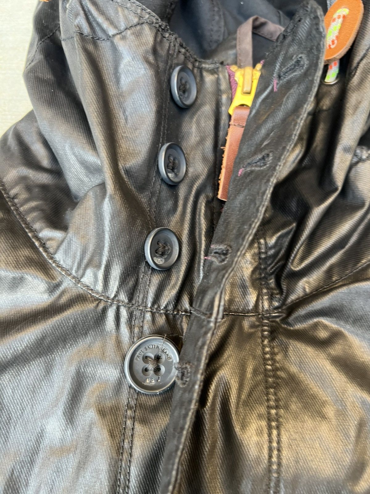 Paul Smith Paul Smith Waxed Parka Size US L / EU 52-54 / 3 - 3 Thumbnail