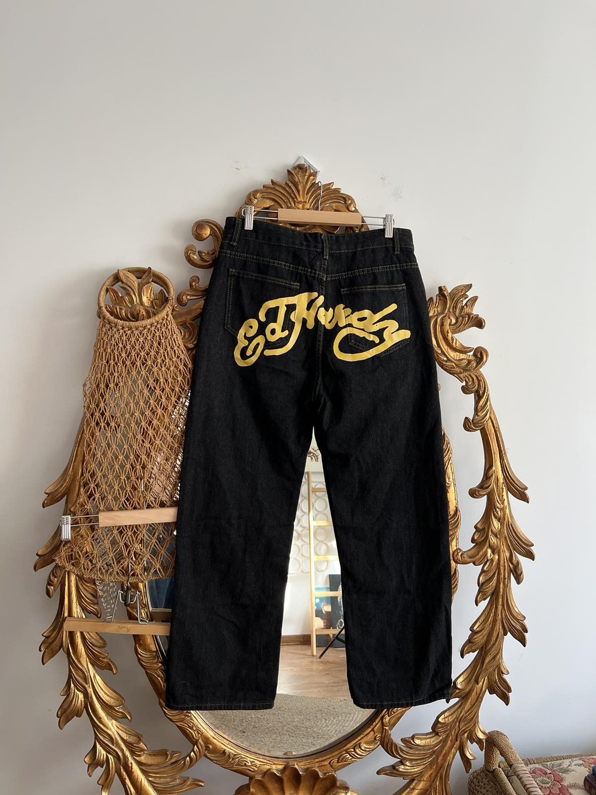 ED HARDY PANTS BRAND BIG LOGO NEW CLASSIC Sz L